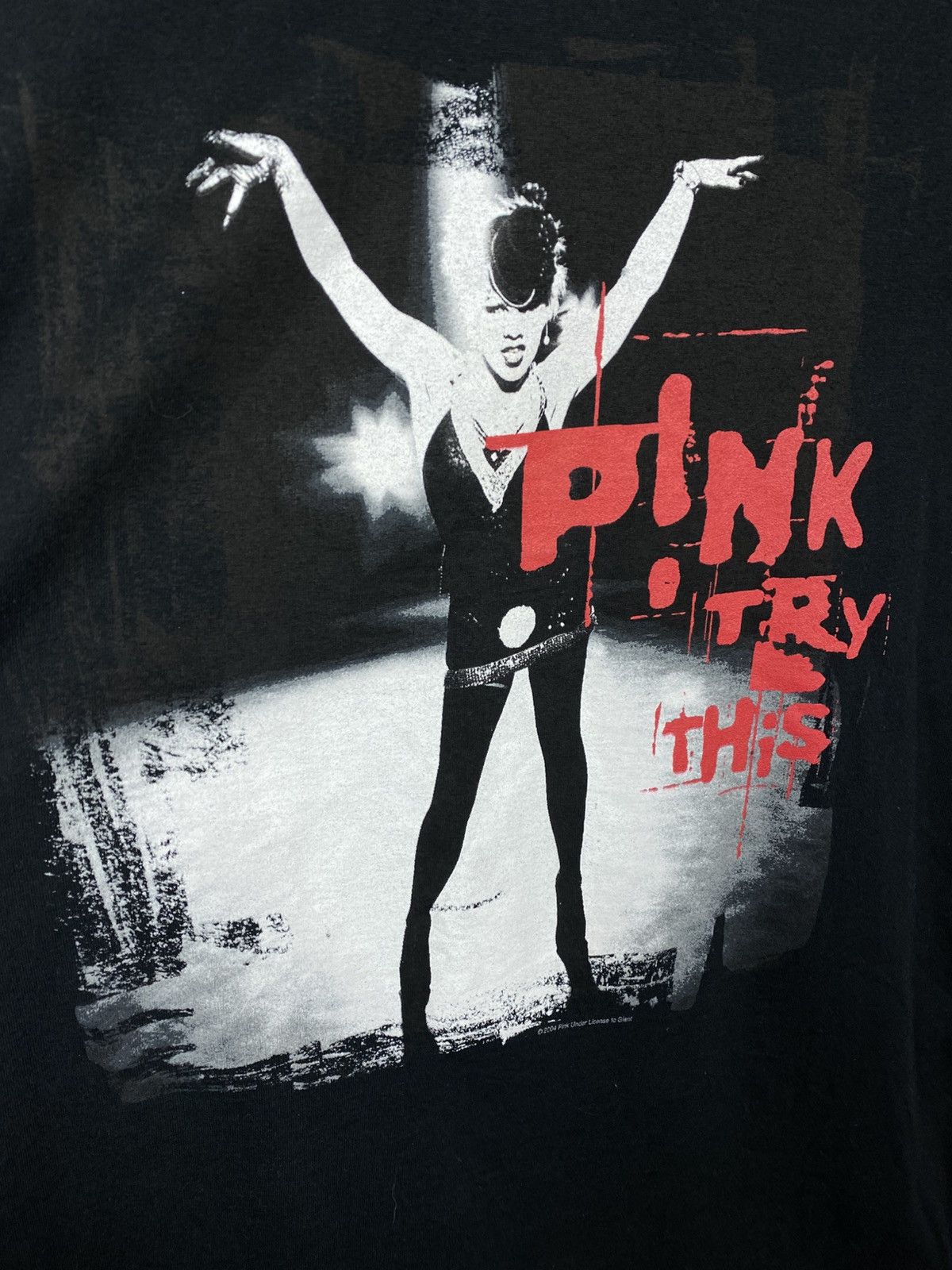 Band Tees 💃Vintage 2004 T-Shirt Pink Try This Sexy Girl VTG Tee💃 Size US S / EU 44-46 / 1 - 6 Thumbnail