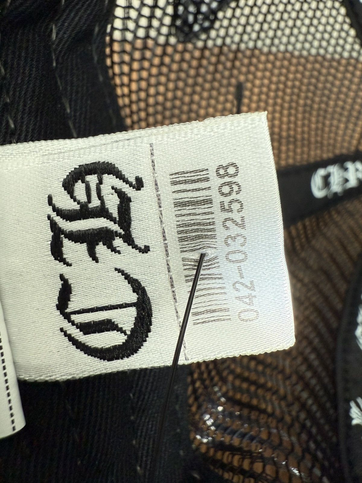Chrome Hearts FUCK LEATHER PINK PATCH TRUCKER Size ONE SIZE - 7 Thumbnail