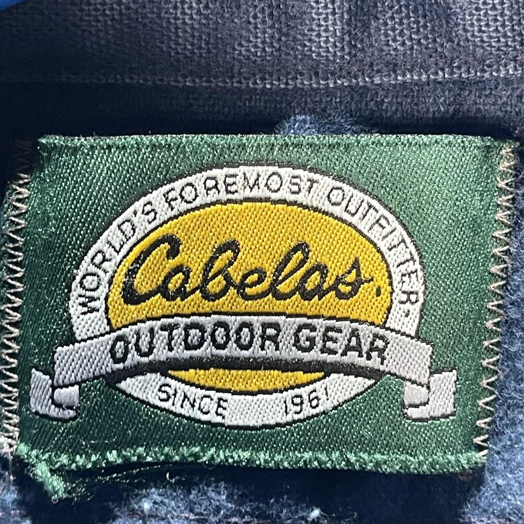 Vintage Cabela's Shirt Mens Large Blue Chamois Outdoors Workwear Double Pocket Button Up Size US XL / EU 56 / 4 - 4 Thumbnail