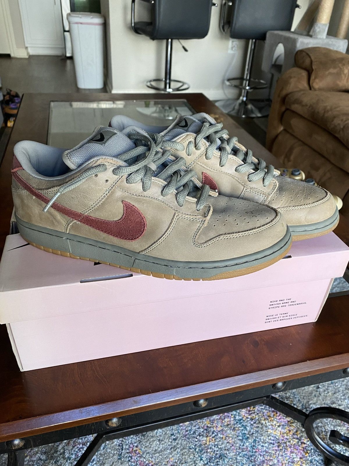 Nike Dunk Low Pro SB Team Grits Size US 11 / EU 44 - 2 Thumbnail