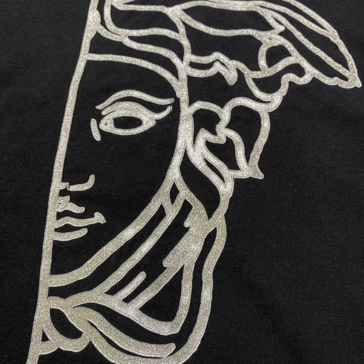 Versace Versace Medusa Line Art Slim Fit T-Shirt – Black Graphic Tee Size US M / EU 48-50 / 2 - 4 Thumbnail