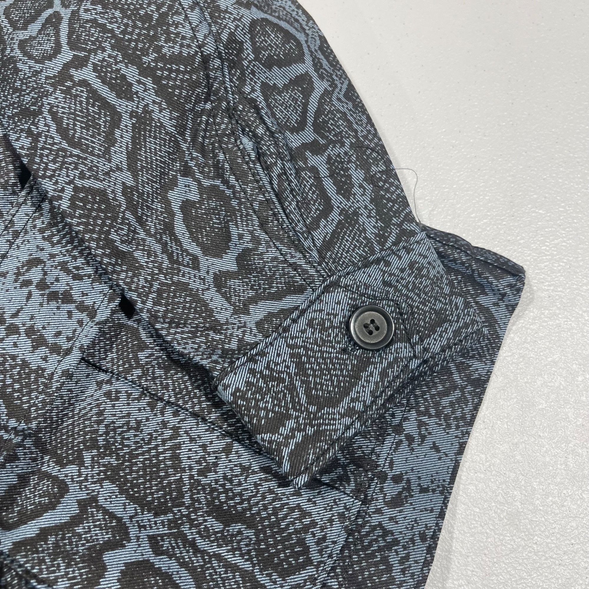 Seventh Heaven NEW SEVENTH HEAVEN BLUE SNAKE CROSS JACKET SZ SMALL Size US S / EU 44-46 / 1 - 6 Thumbnail
