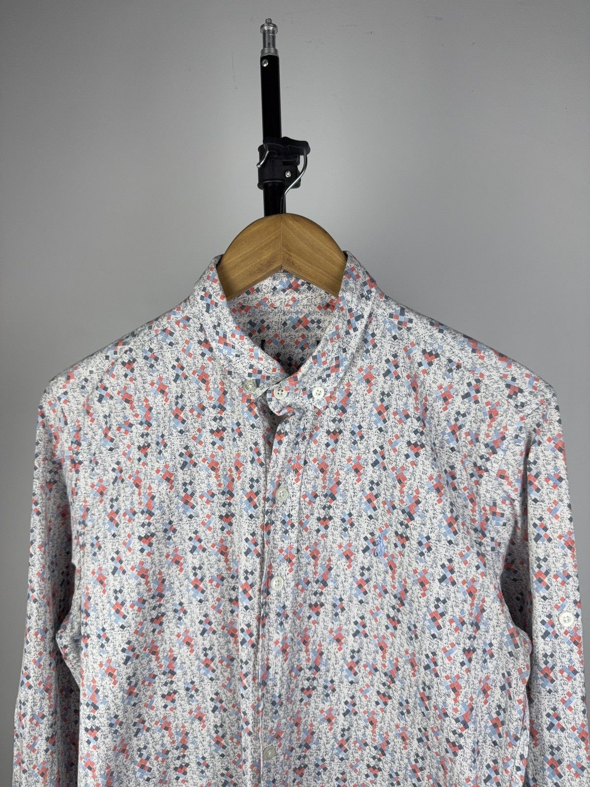 Polo Ralph Lauren Vintage 00s Monogram Print Polo Ralph Lauren PRL Shirt Size US M / EU 48-50 / 2 - 4 Thumbnail