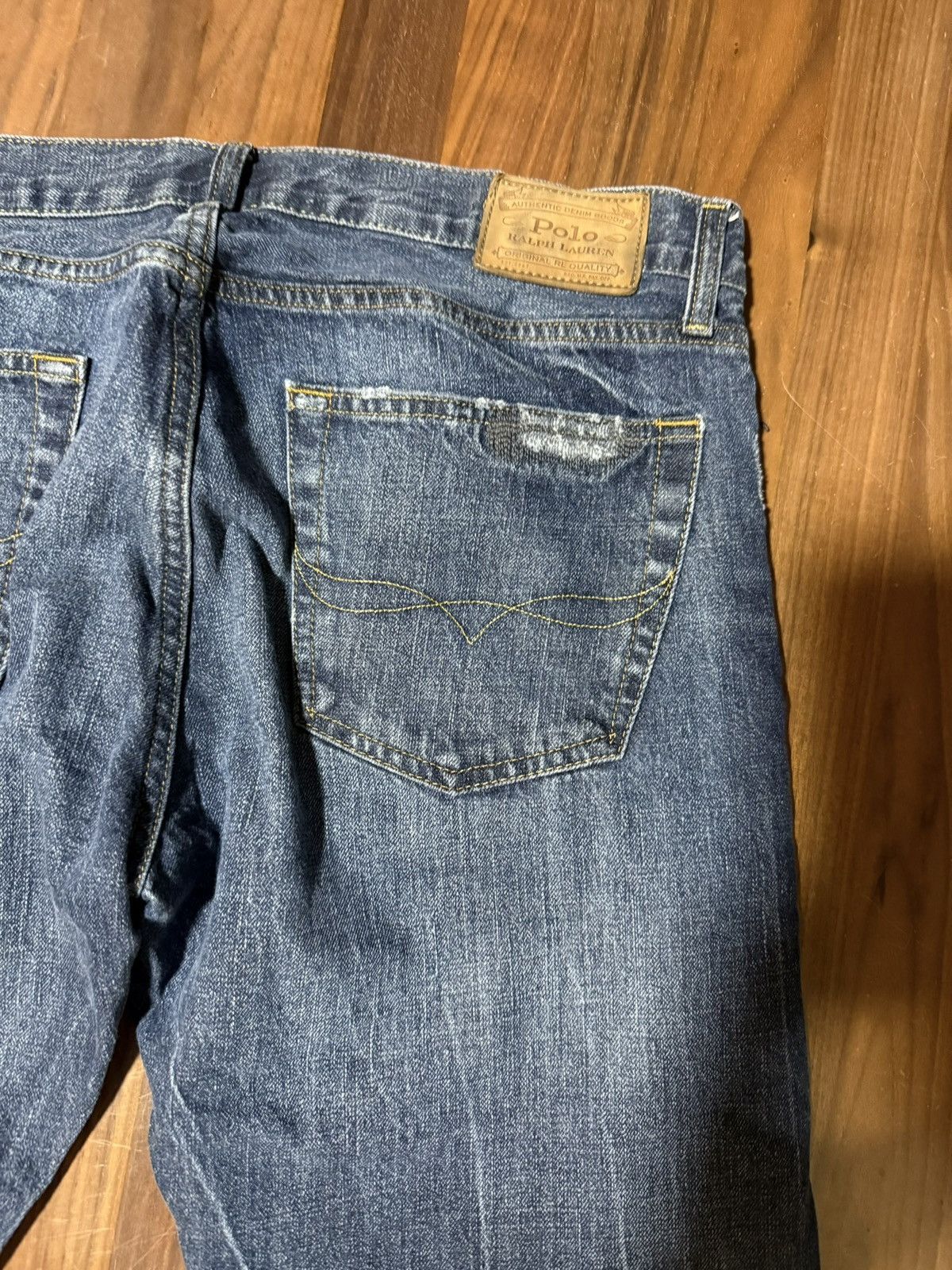 Polo Ralph Lauren Polo Ralph Lauren Blue Jeans Size 34/32 Varick Slim Straight Size US 34 / EU 50 - 13 Thumbnail