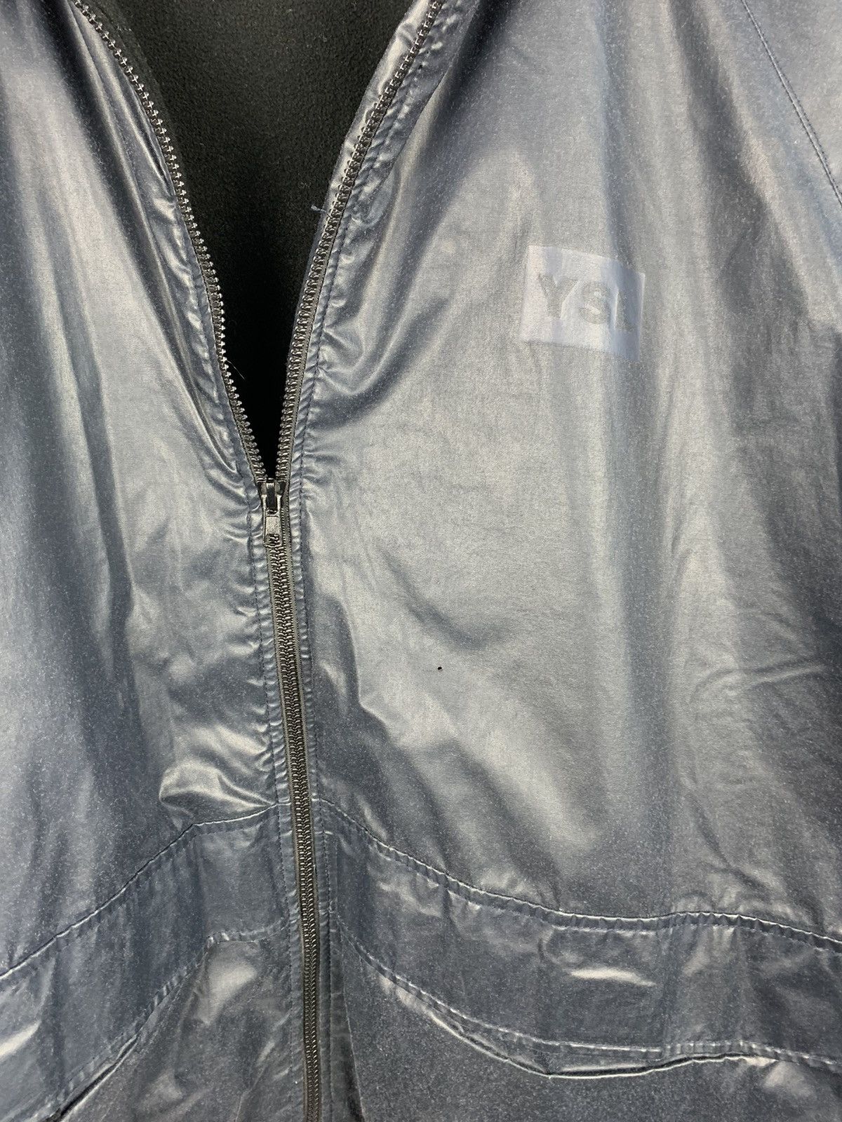 Yves Saint Laurent Vintage Saint Laurent Jeans Full Zip Jacket Resin Rare 90’s Size US XL / EU 56 / 4 - 9 Thumbnail