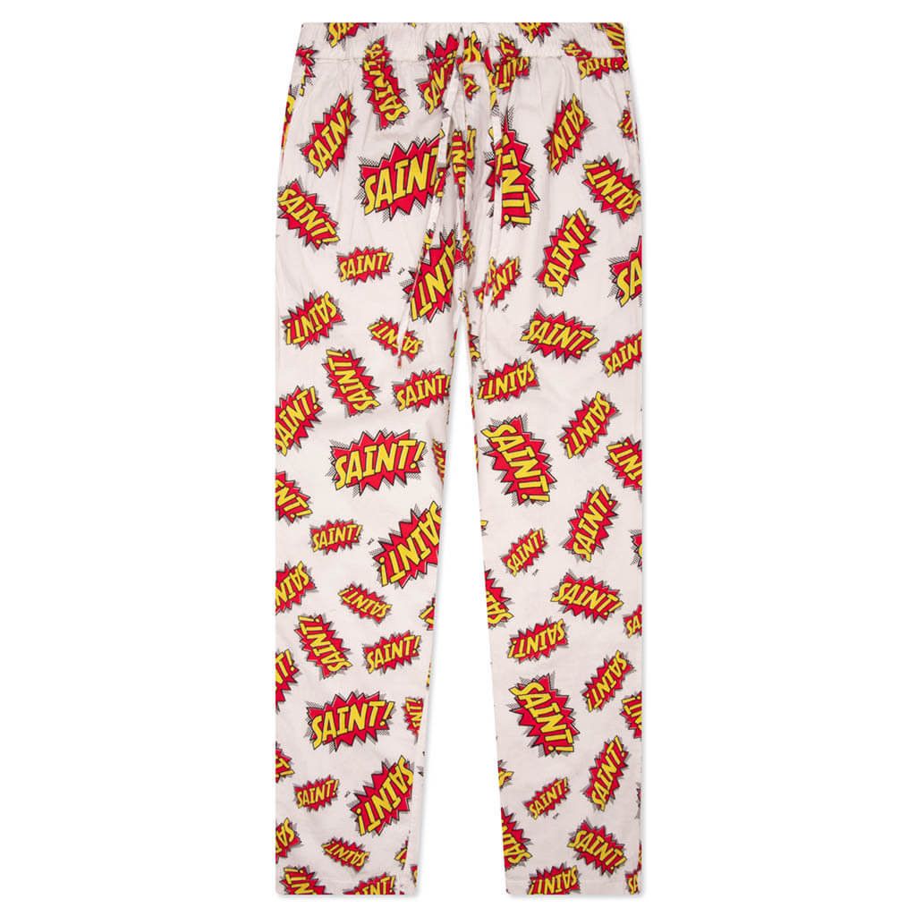 Saint Michael o1mle0326 Pow Pants in White Size US 34 / EU 50 - 1 Thumbnail