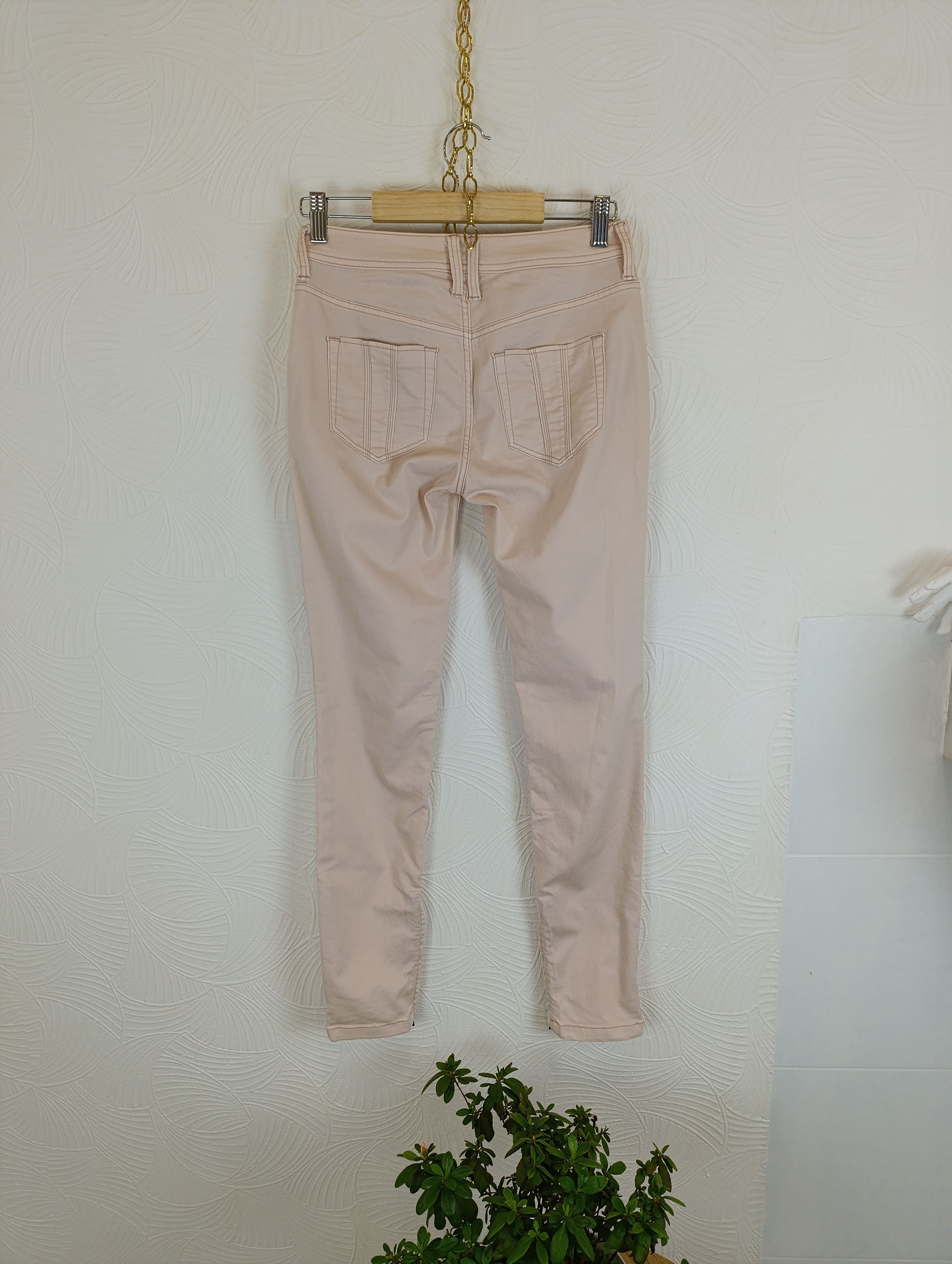 Burberry × Designer BURBERRY BRIT BAYSWATER WOMENS SKINNY ANKLE JEANS Size 26" / US 2 / IT 38 - 12 Thumbnail