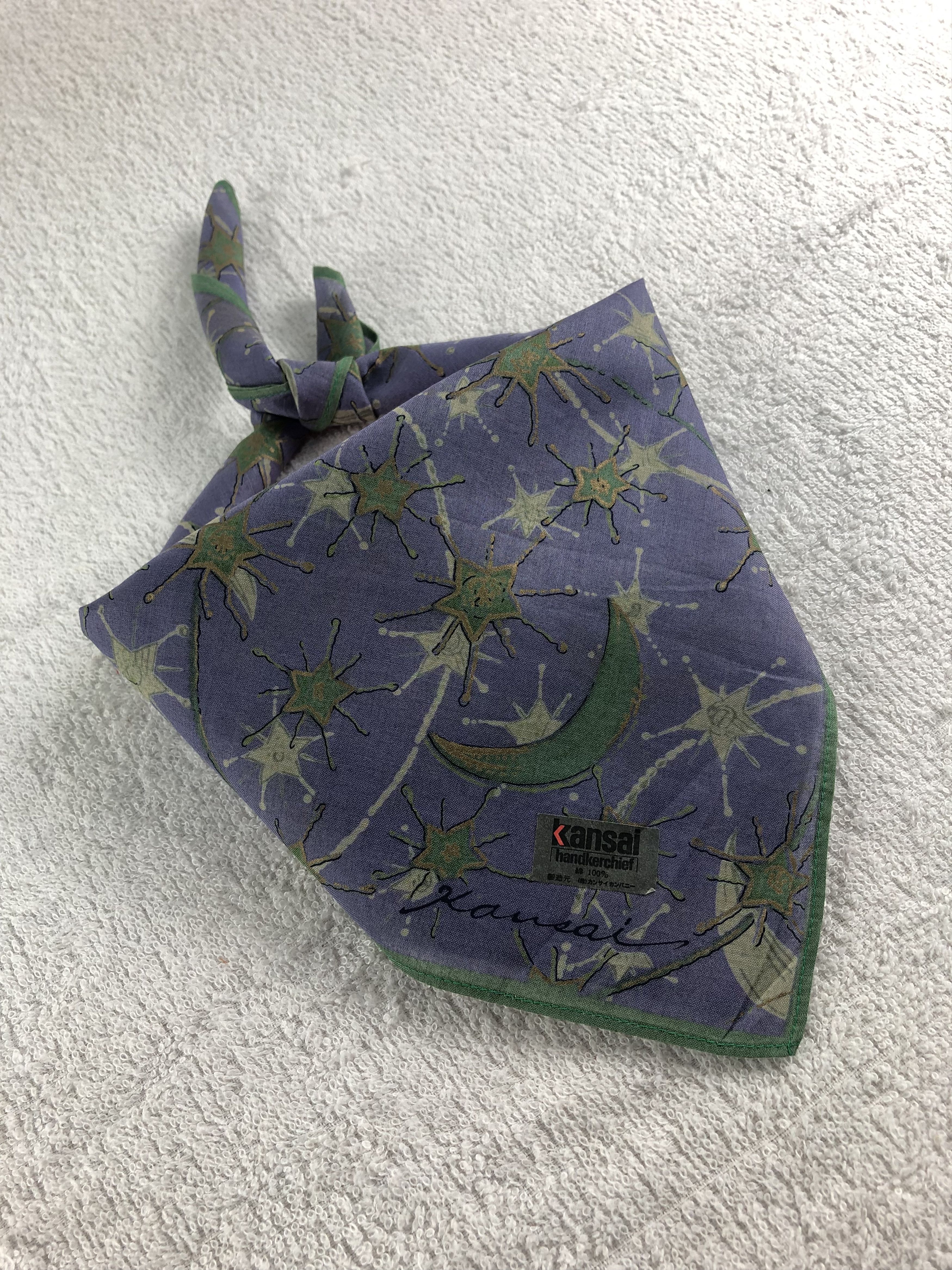 Kansai Yamamoto Kansai Yamamoto Handkerchief / Bandana / Neckerchief C282 Size ONE SIZE - 2 Thumbnail