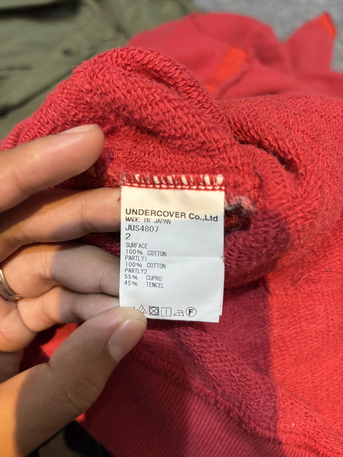 John Undercover John undercover short hoodie jacket Size US L / EU 52-54 / 3 - 6 Thumbnail