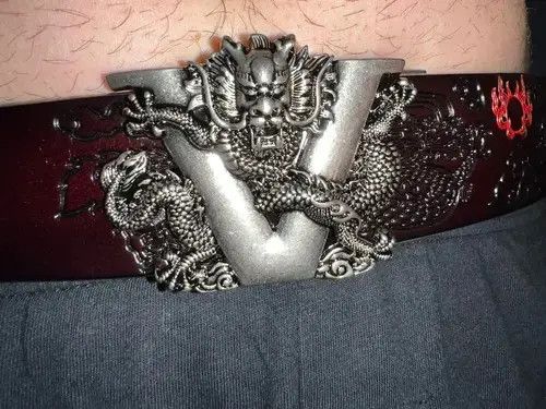 Other Tomomi x Mirei Dragon Buckle Leather Belt Size ONE SIZE - 7 Thumbnail
