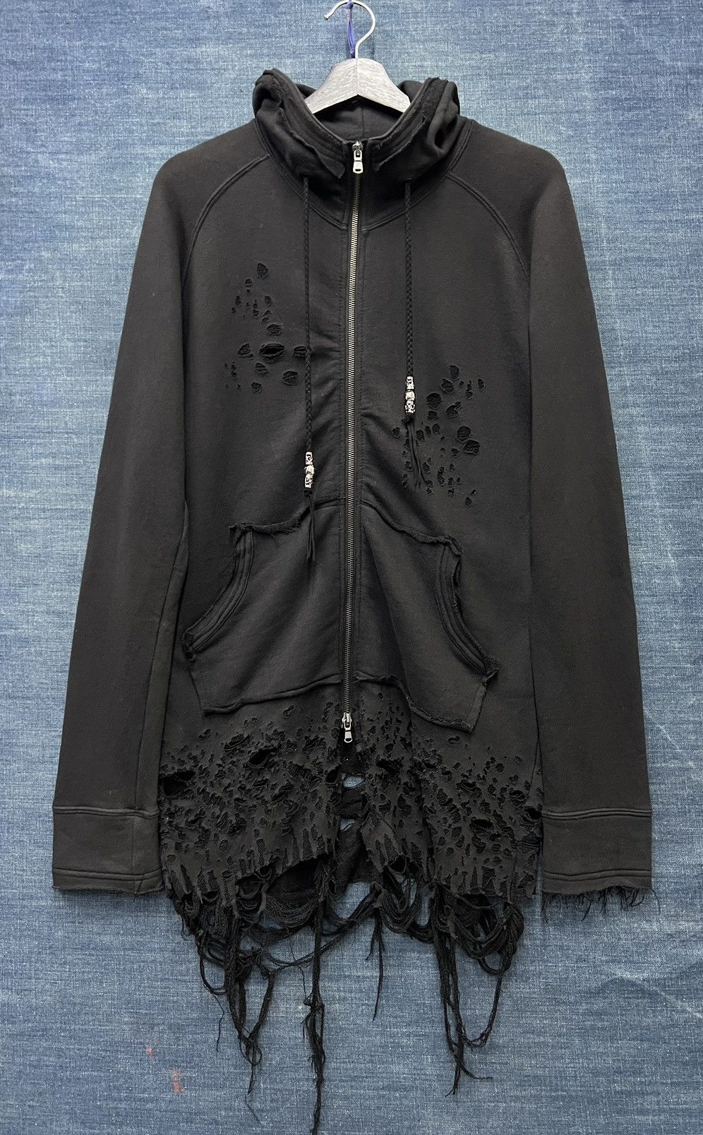 Japanese Brand Semantic Design Ripped Jacket Size M / US 6-8 / IT 42-44 - 1 Thumbnail