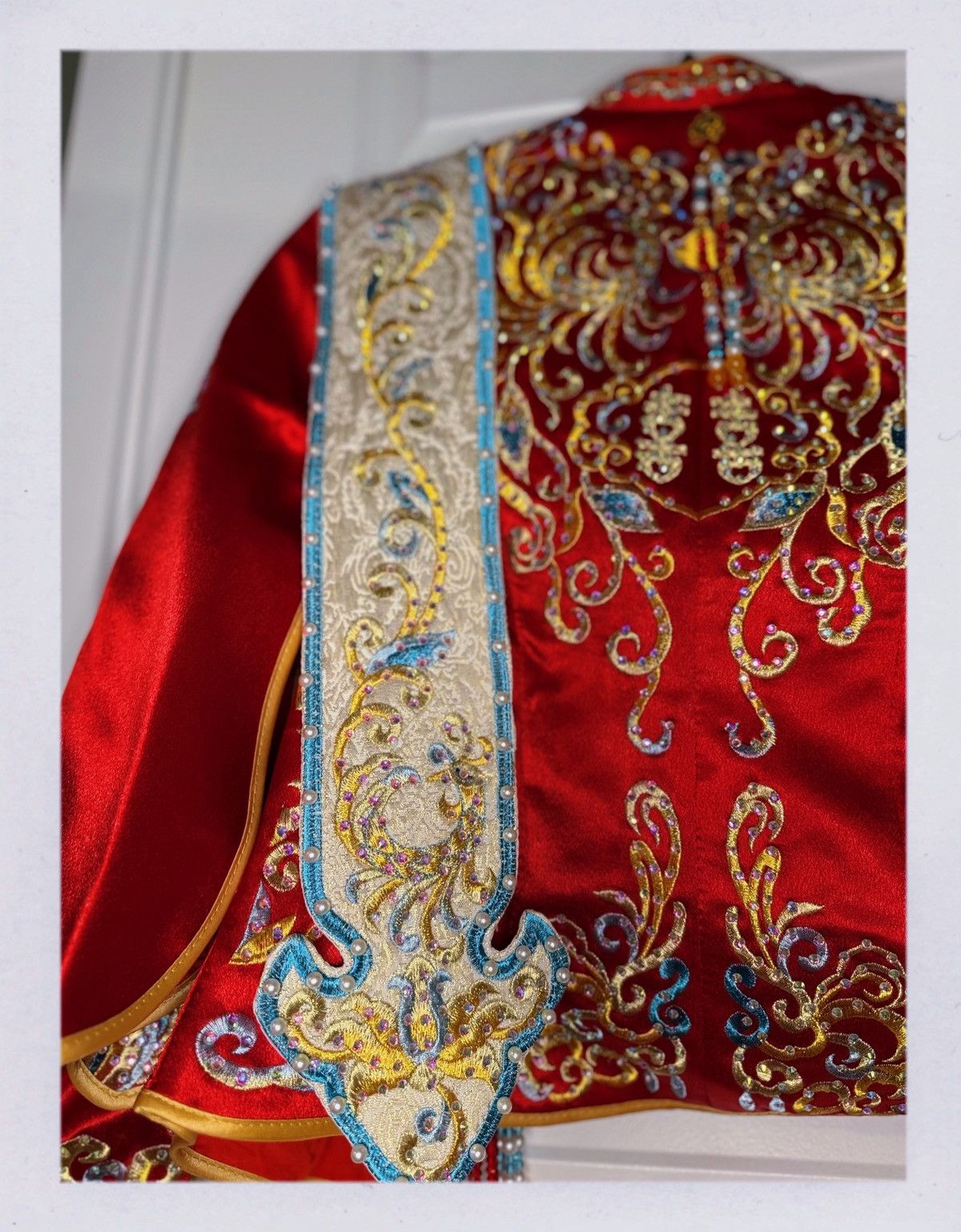Other Luxurious Chinese Hanfu-Style Wedding Dress Set – Size XXL Size XXL / US 16-18 / IT 52-54 - 9 Thumbnail