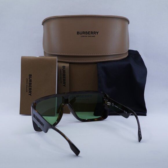Burberry Burberry BE4401U 3002/2 Havana Shield Sunglasses Size ONE SIZE - 10 Thumbnail