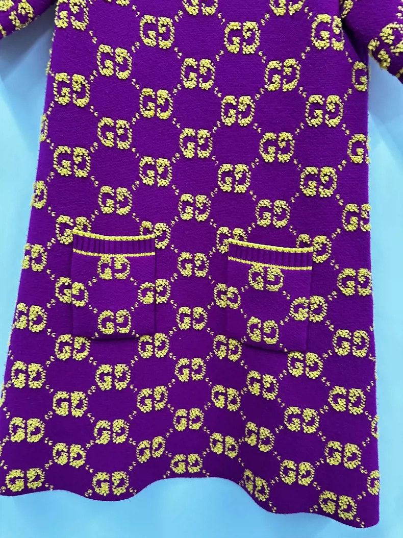 Gucci Gucci Full-print dress Size S / US 4 / IT 40 - 3 Thumbnail