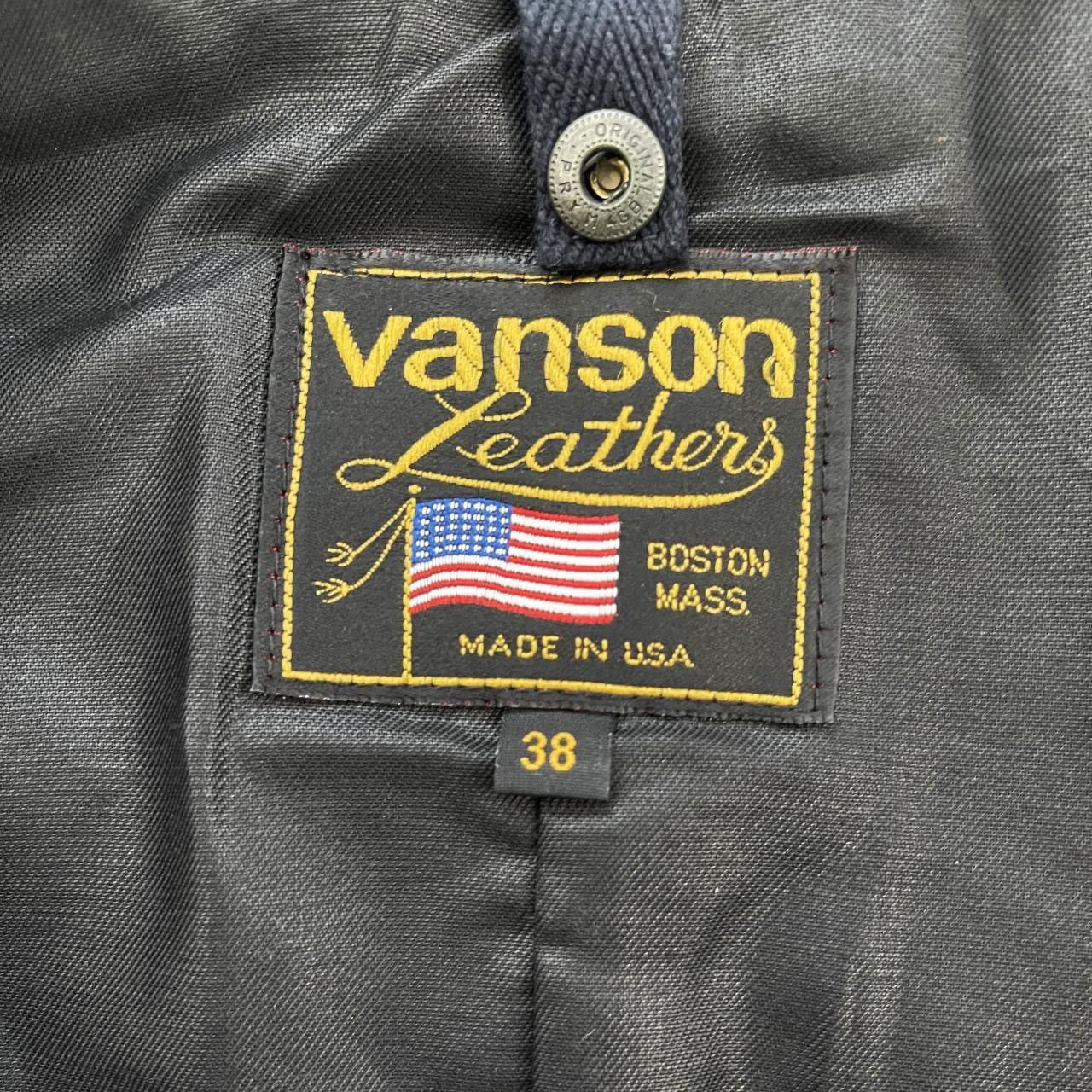 Vanson Leathers Vanson Leathers Leather Motorcycle Racing Jacket Size US S / EU 44-46 / 1 - 7 Thumbnail