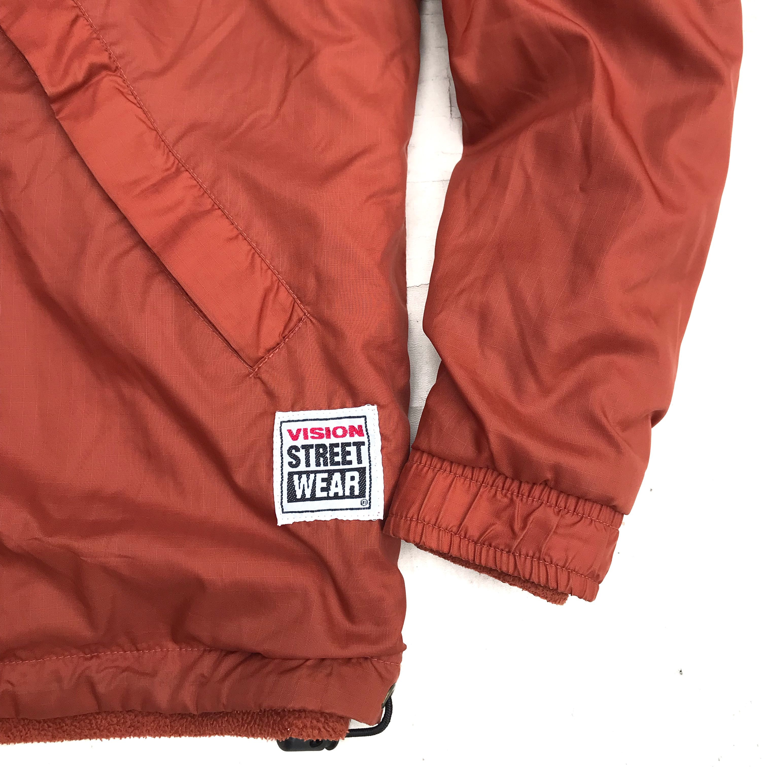 Vision Streetwear Vintage Vision Streetwear Orange Reversible Jacket Size US M / EU 48-50 / 2 - 2 Thumbnail
