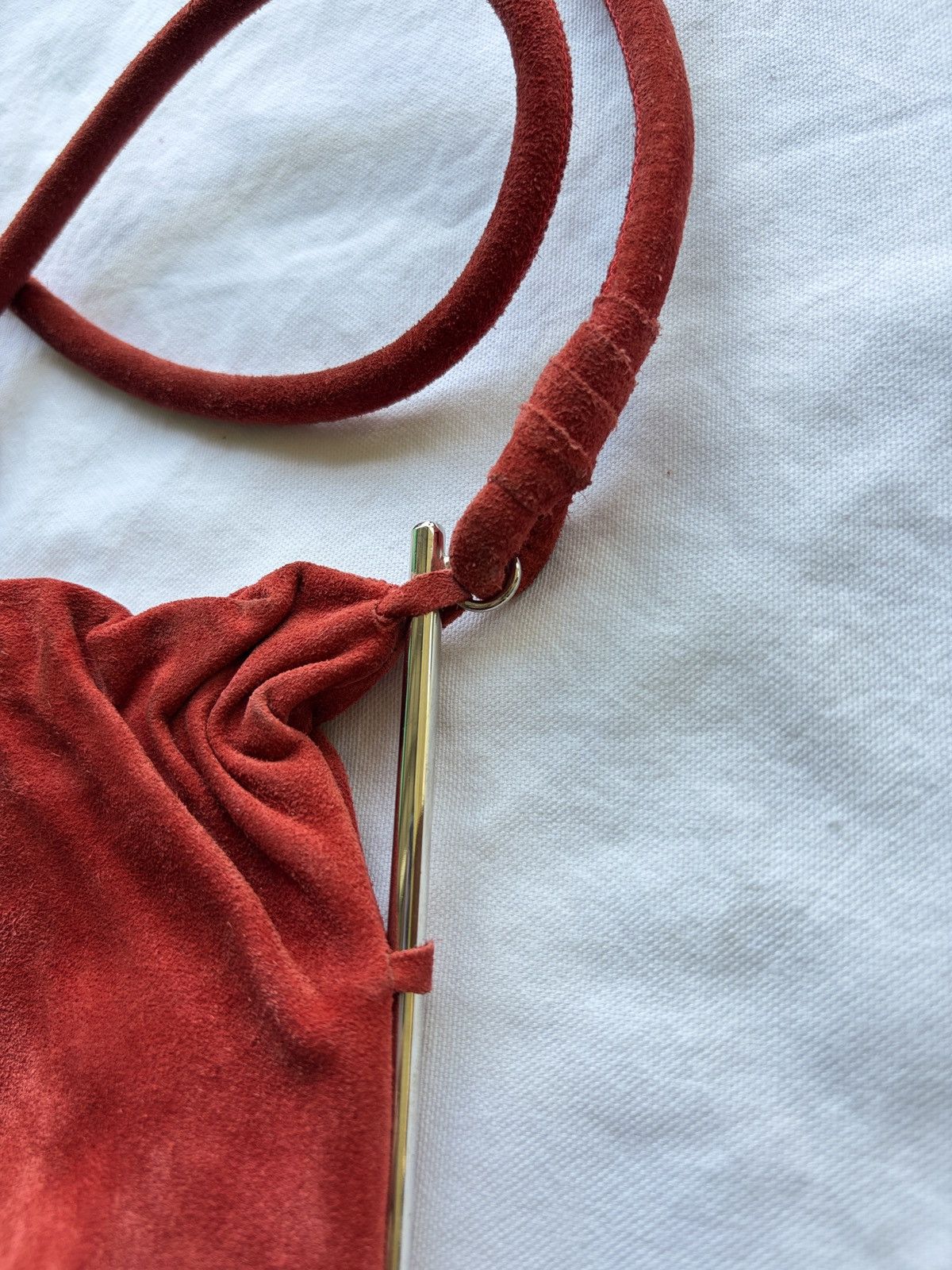 Maison Margiela Margiela suede bag Size ONE SIZE - 5 Thumbnail