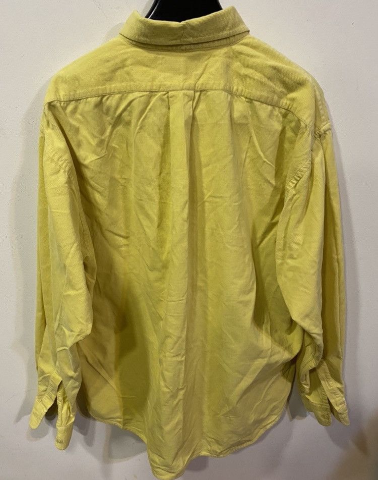 Yves Saint Laurent Corduroy YSL Shirt Velvet Yellow Size US L / EU 52-54 / 3 - 12 Thumbnail