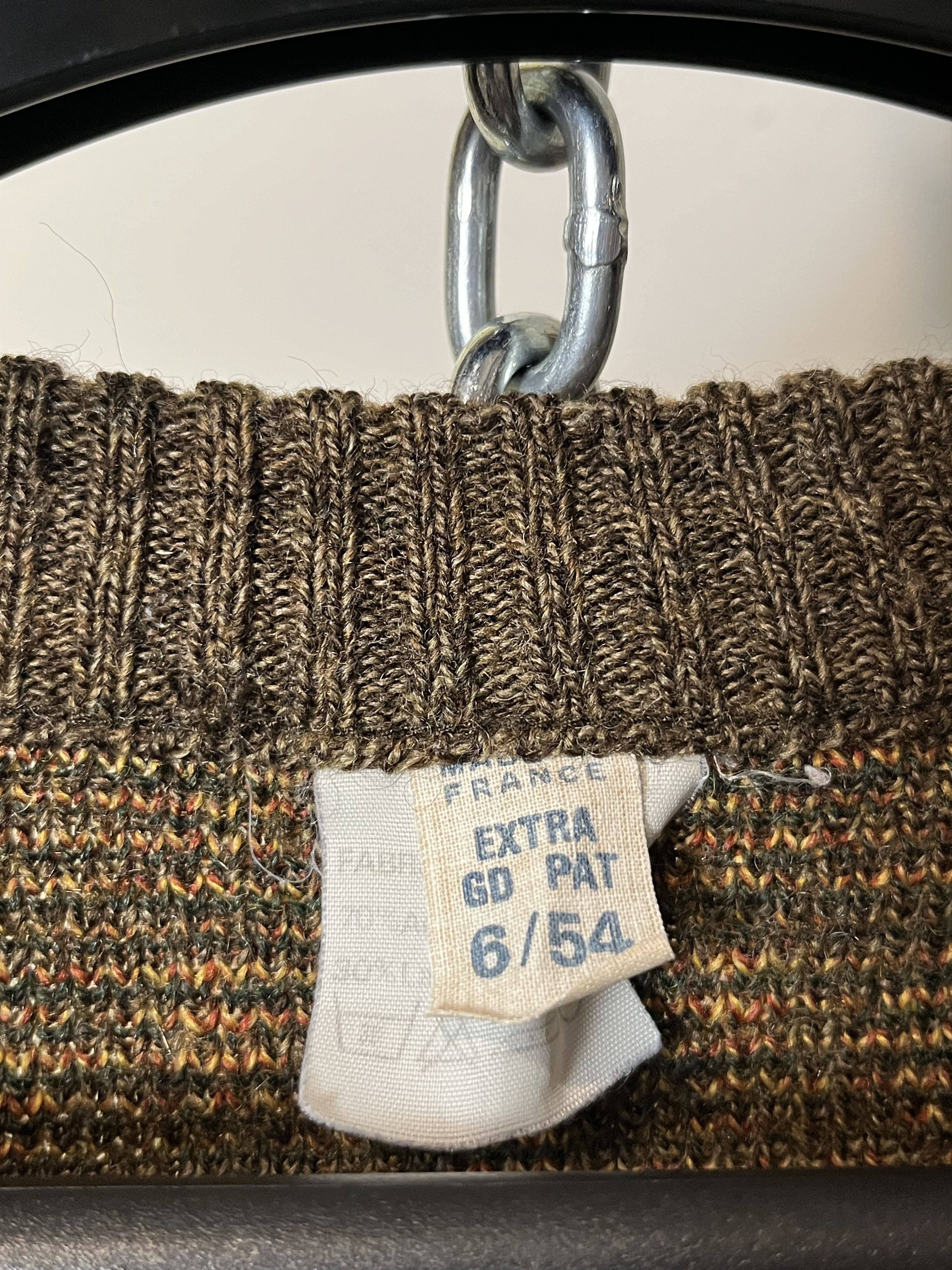 Coogi × Vintage 80s Made In France Country Goblincore Grunge Knitwear Size US L / EU 52-54 / 3 - 6 Thumbnail