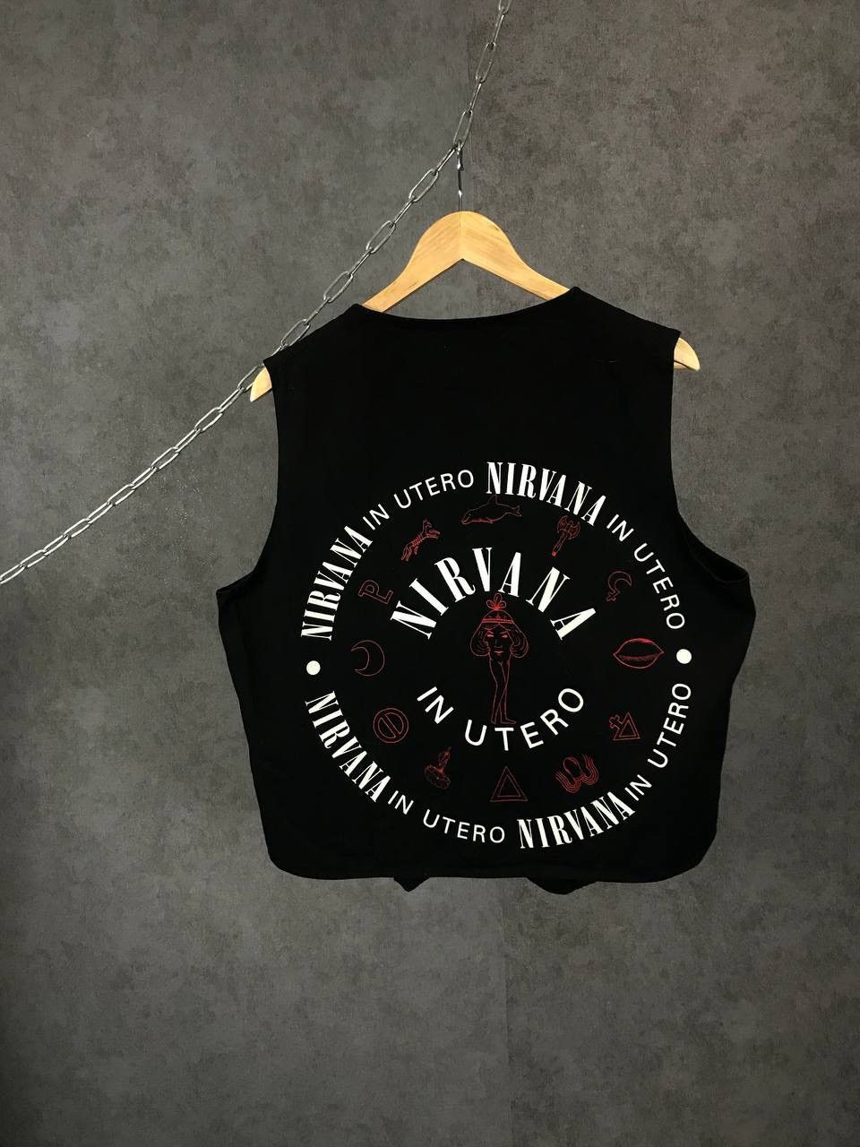 Band Tees Nirvana In Utero vintage vest Size US S / EU 44-46 / 1 - 2 Thumbnail