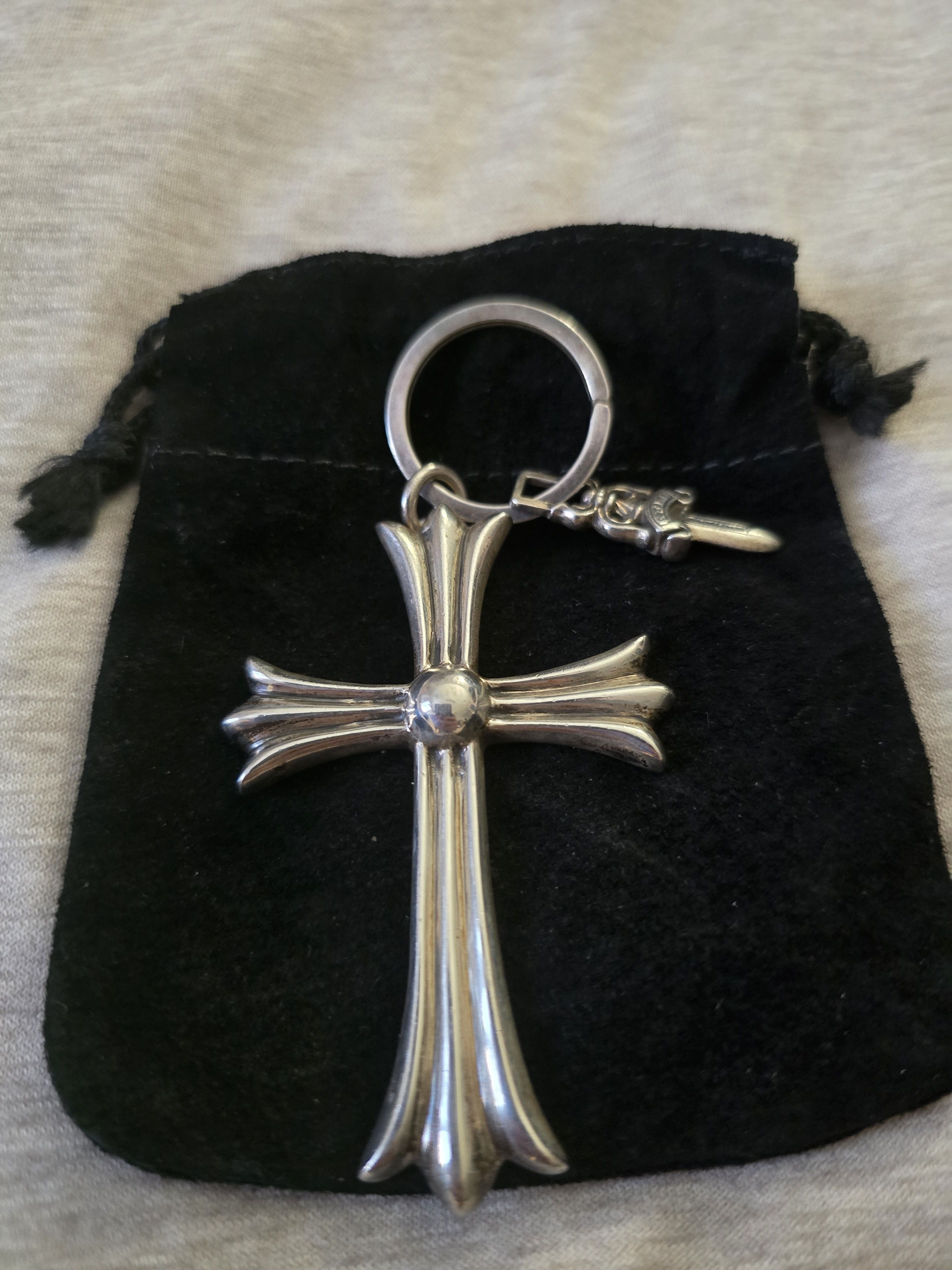 Chrome Hearts Chrome heart large cross keychain dagger Size ONE SIZE - 2 Thumbnail