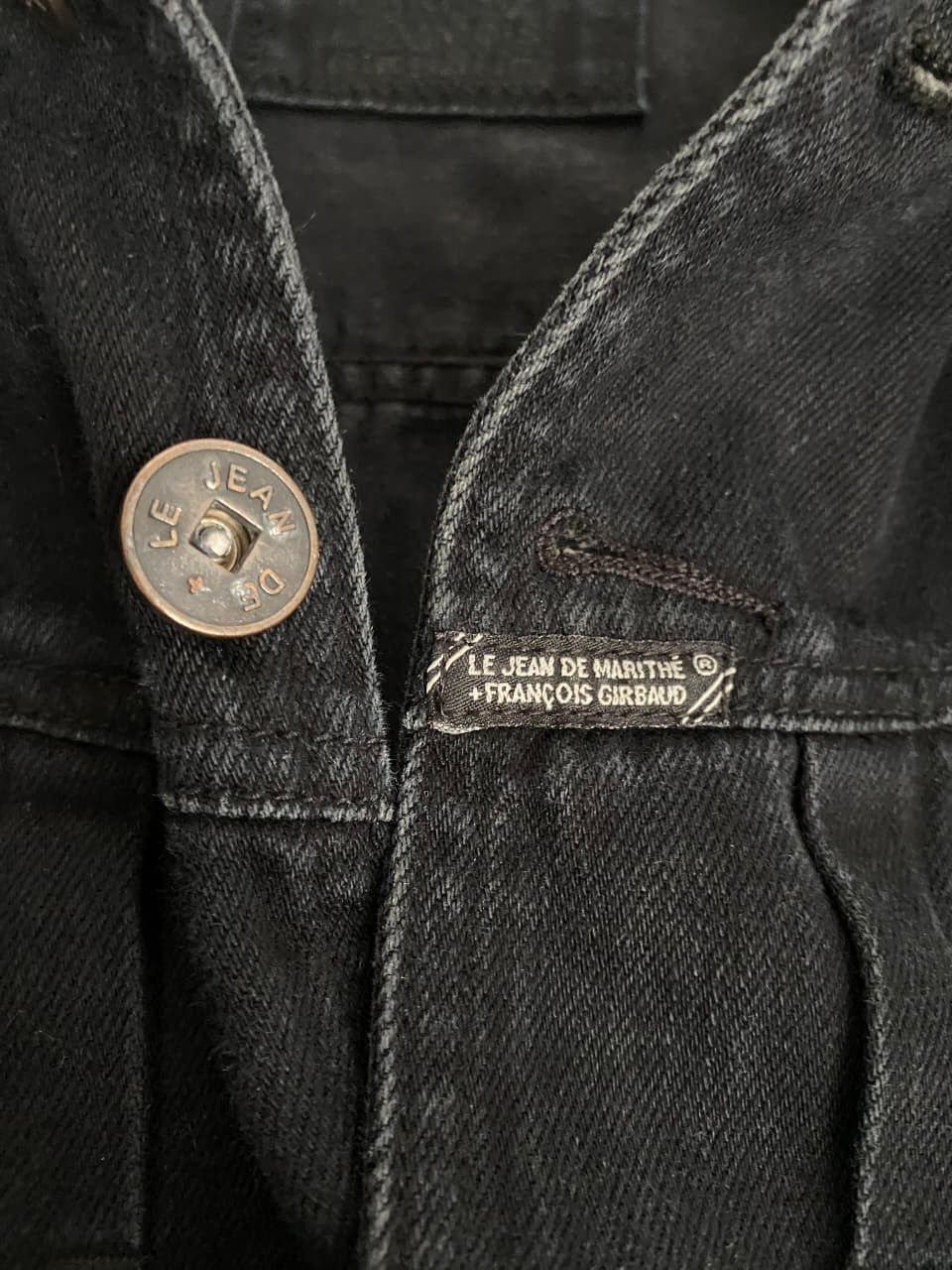 Marithe + Francois Girbaud 2000s Marithe Francois Girbaud Trucker Jacket Sample Size US L / EU 52-54 / 3 - 5 Thumbnail