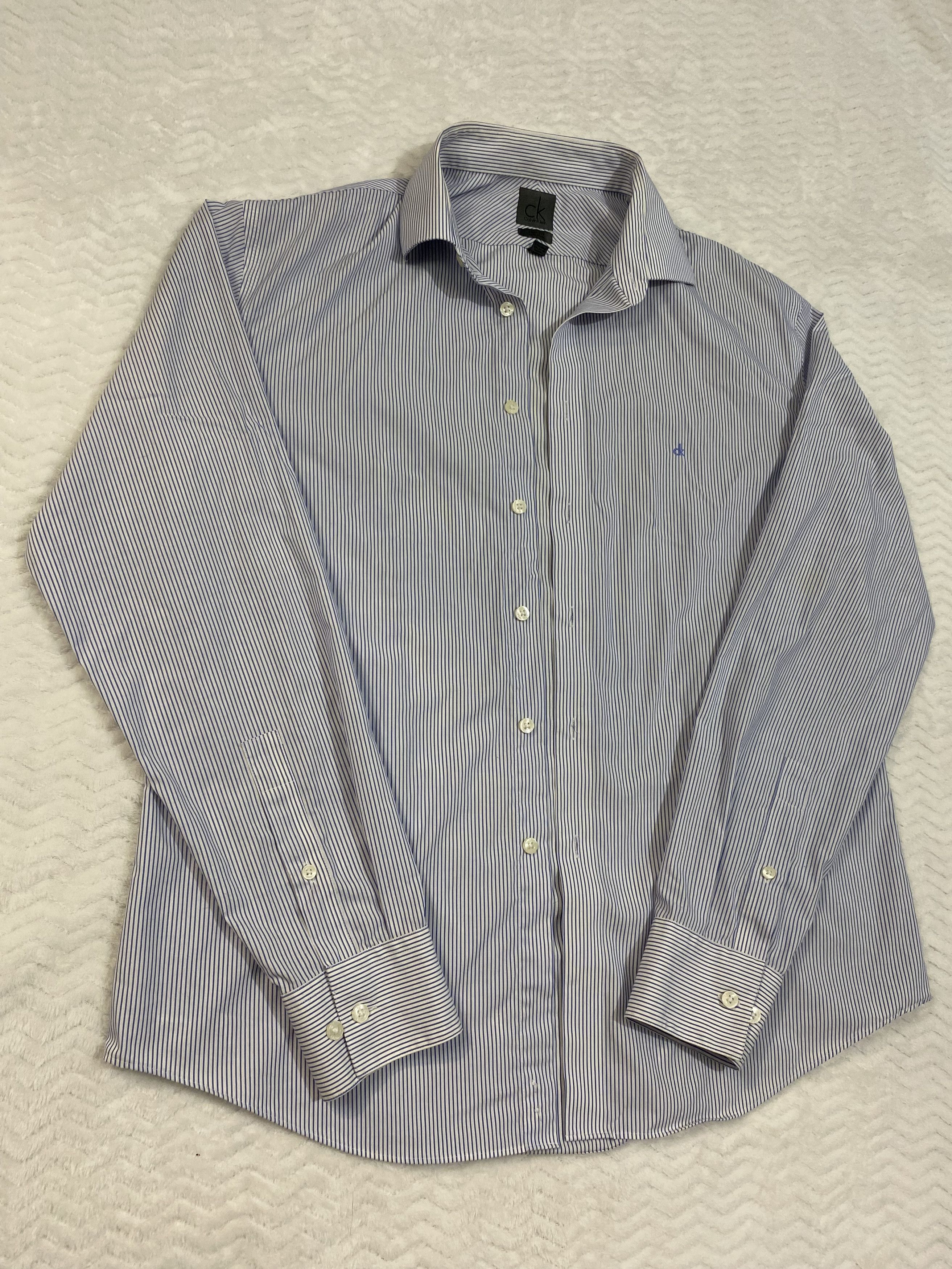 Calvin Klein × Vintage CALVIN KLEIN SHIRT Size US L / EU 52-54 / 3 - 1 Thumbnail