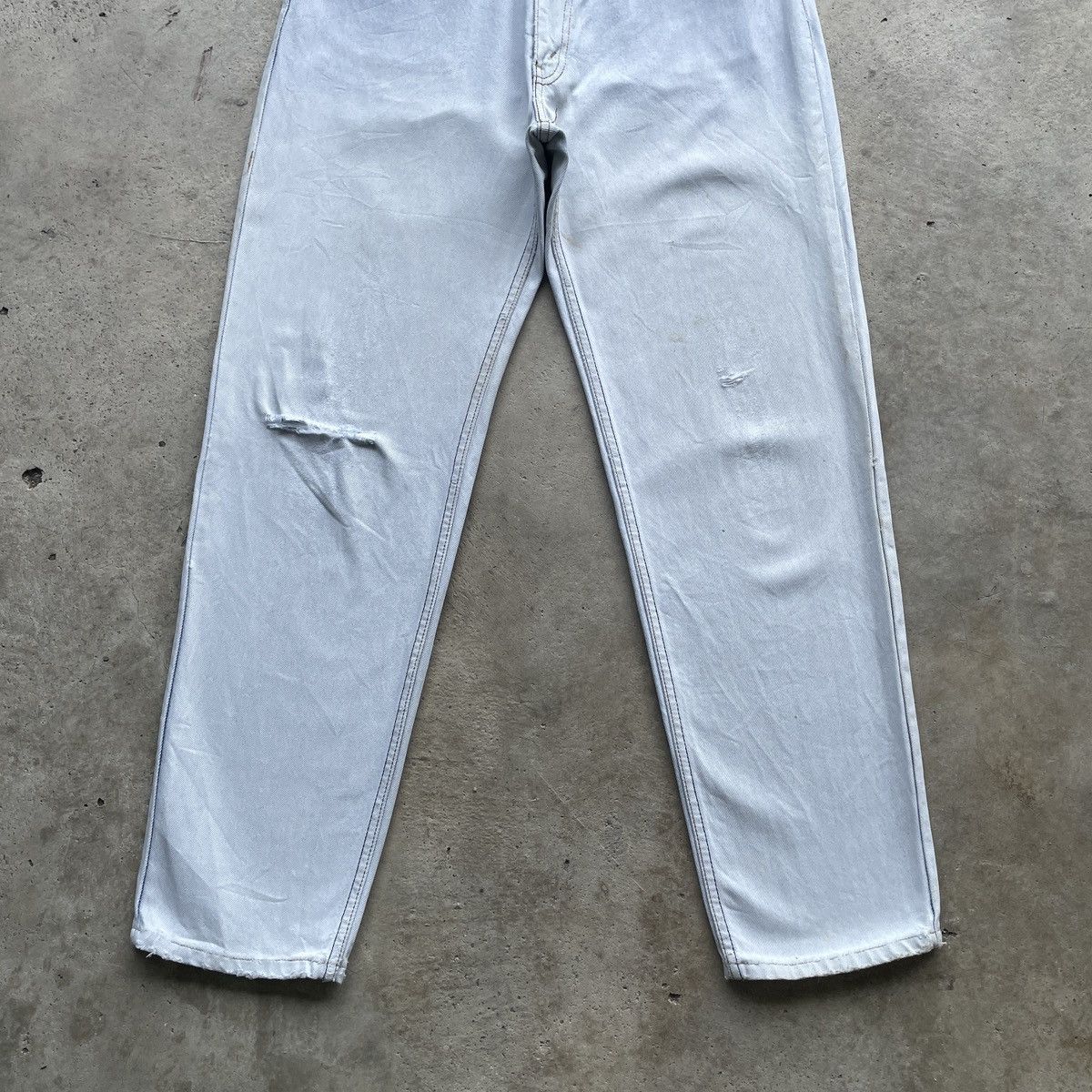 Levi's Vintage Clothing Vintage Levi’s LightWash Distressed Denim Faded Jeans Pants Size US 31 - 4 Thumbnail