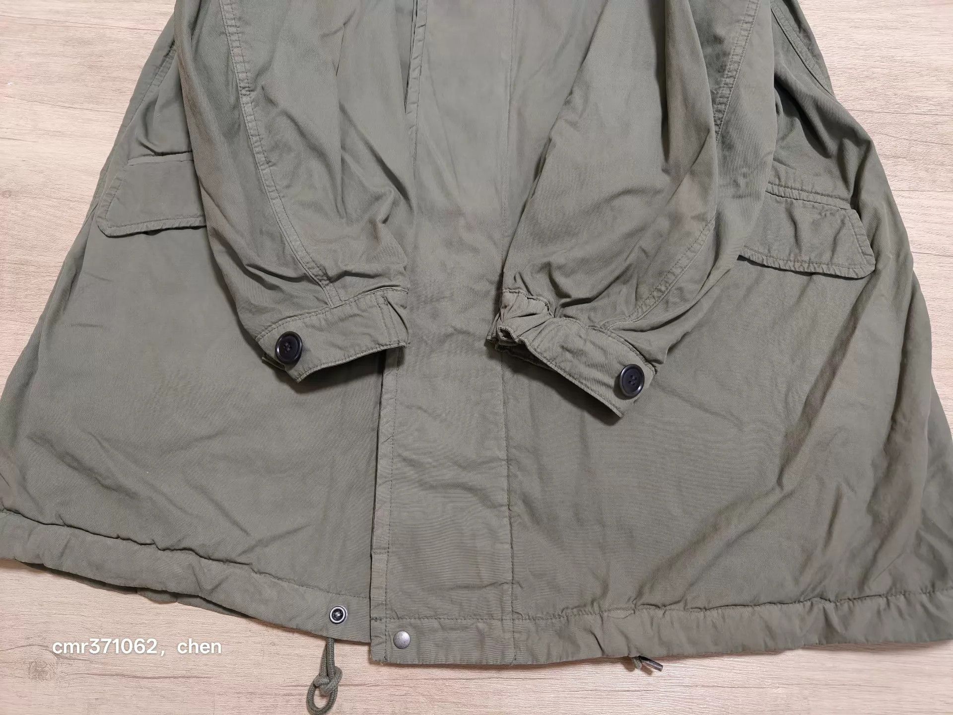 Visvim VISVIM 20SS PATTERSON OVERCOAT C/NY Olive 1 (Oversized) Size US S / EU 44-46 / 1 - 3 Thumbnail