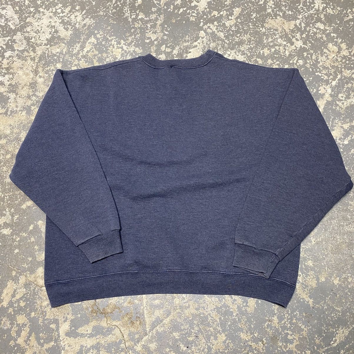 Russell Athletic × Vintage Vintage Russell Athletic Grey/Navy Blank Boxy Crewneck Hoodi Size US XL / EU 56 / 4 - 7 Thumbnail