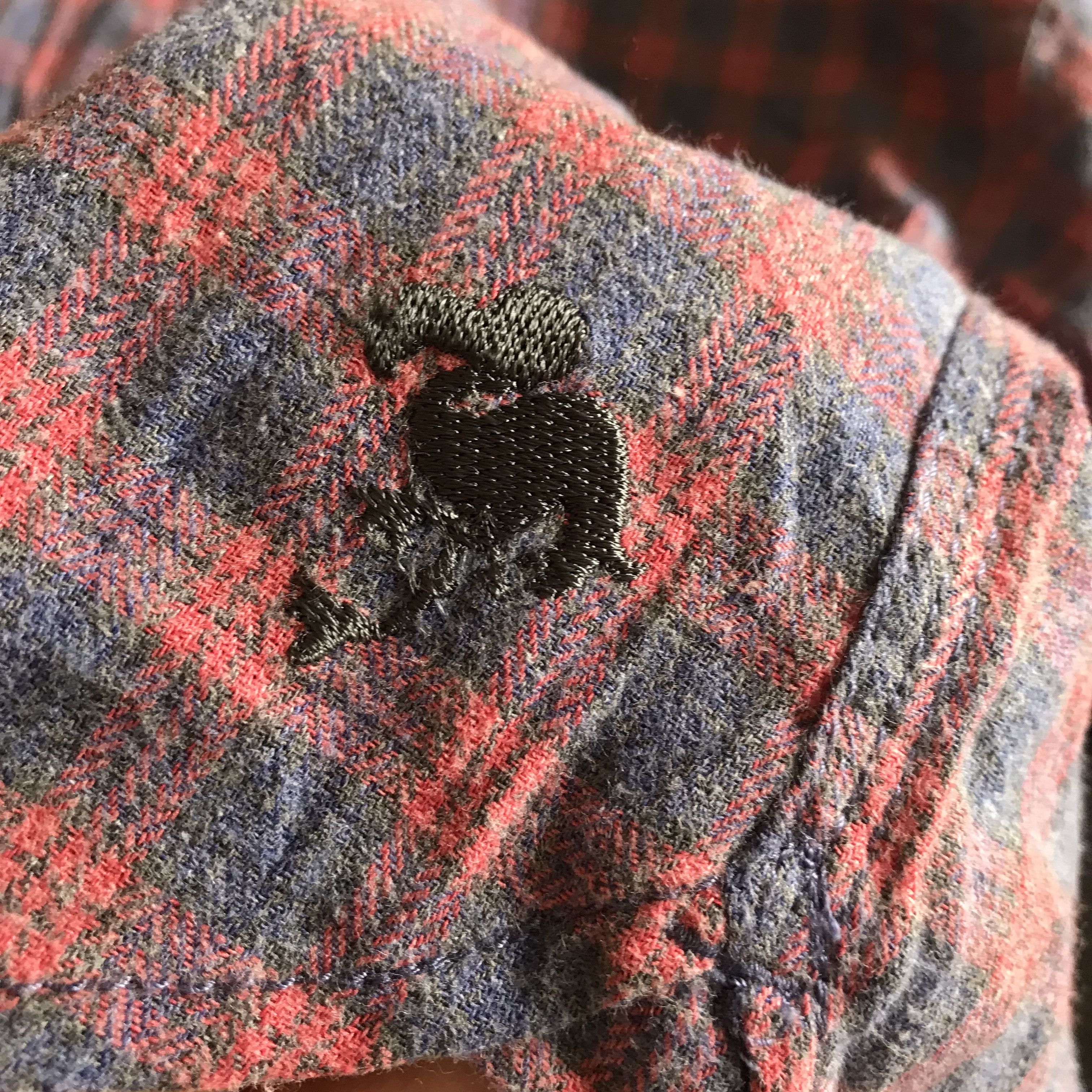 Japanese Brand Vintage Kissmark Japan Flanne Gingham Tartan shirt Size US M / EU 48-50 / 2 - 11 Thumbnail