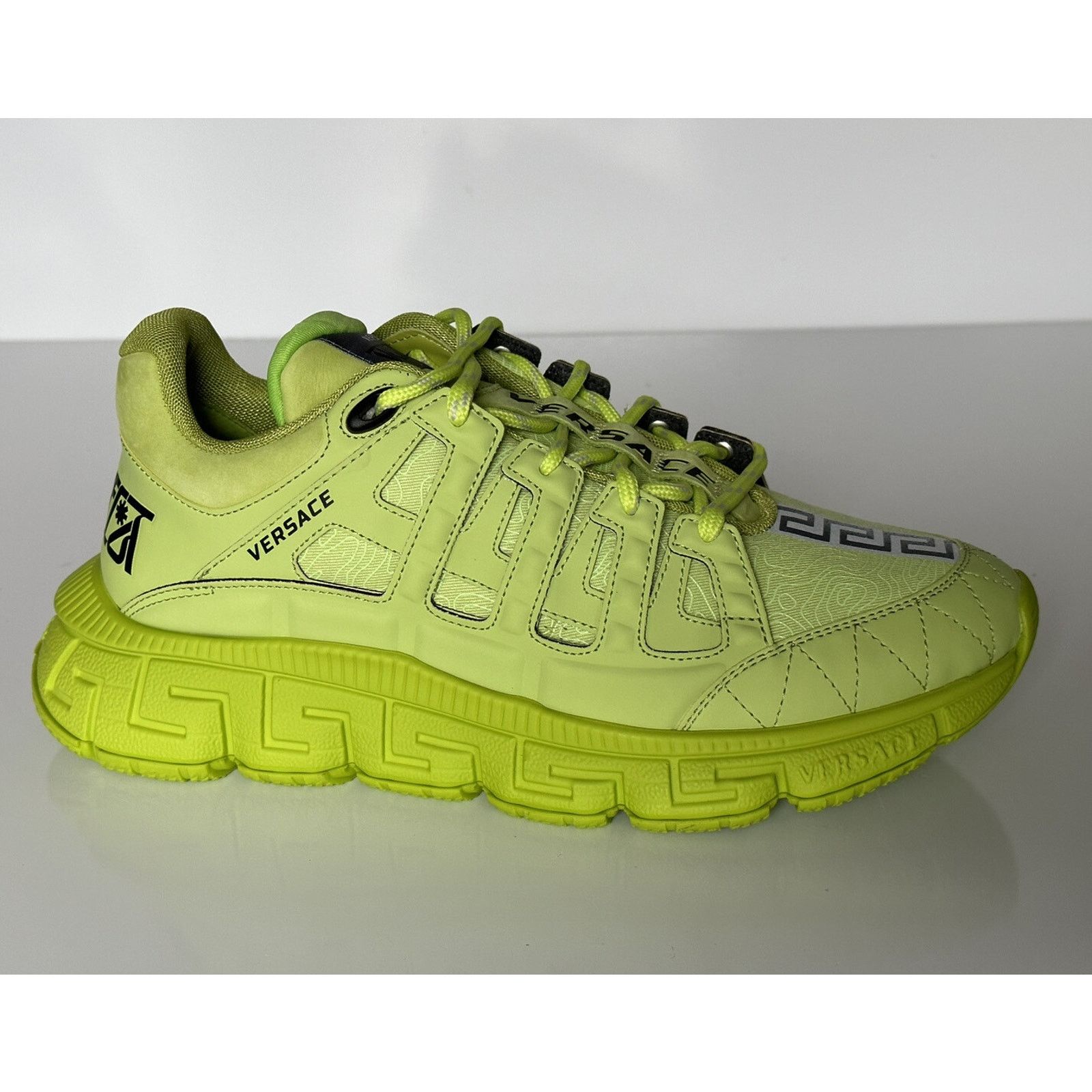 Versace Versace Trigreca Chain Reaction Sneakers 11 US DSU8094 Size US 11 / EU 44 - 2 Thumbnail