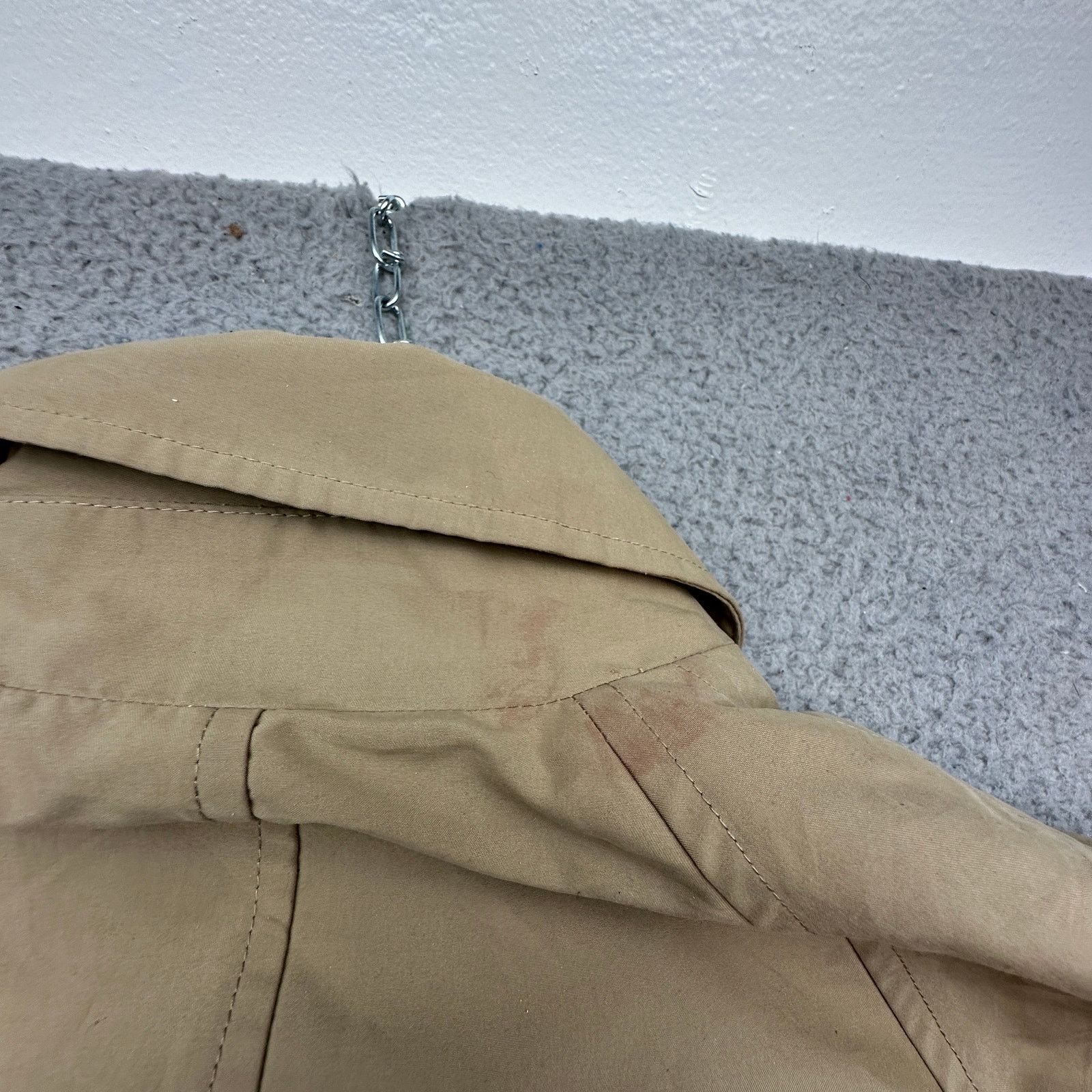 Ralph Lauren Ralph Lauren Beige Windbreaker Coat Womens Small Khaki Size S / US 4 / IT 40 - 9 Thumbnail