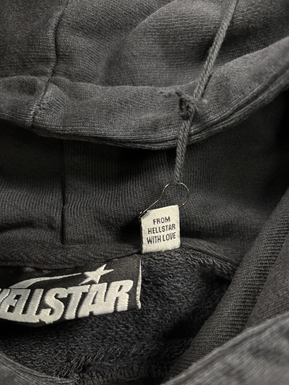 HELLSTAR Hellstar HStar Hoodie, Black Size US M / EU 48-50 / 2 - 7 Thumbnail