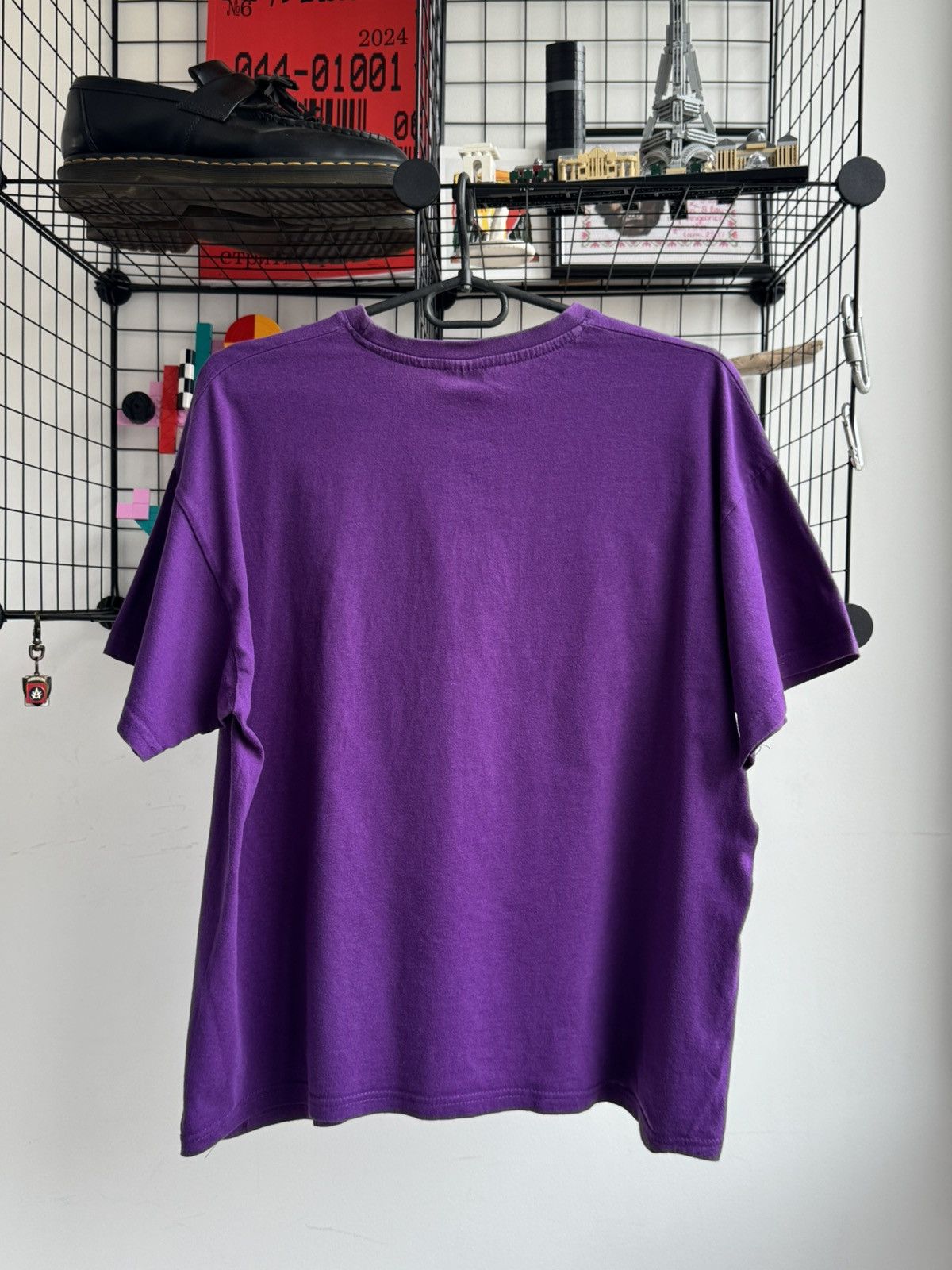 Band Tees Vintage Blink 182 Cropped Purple Y2K T-shirt Size US L / EU 52-54 / 3 - 4 Thumbnail