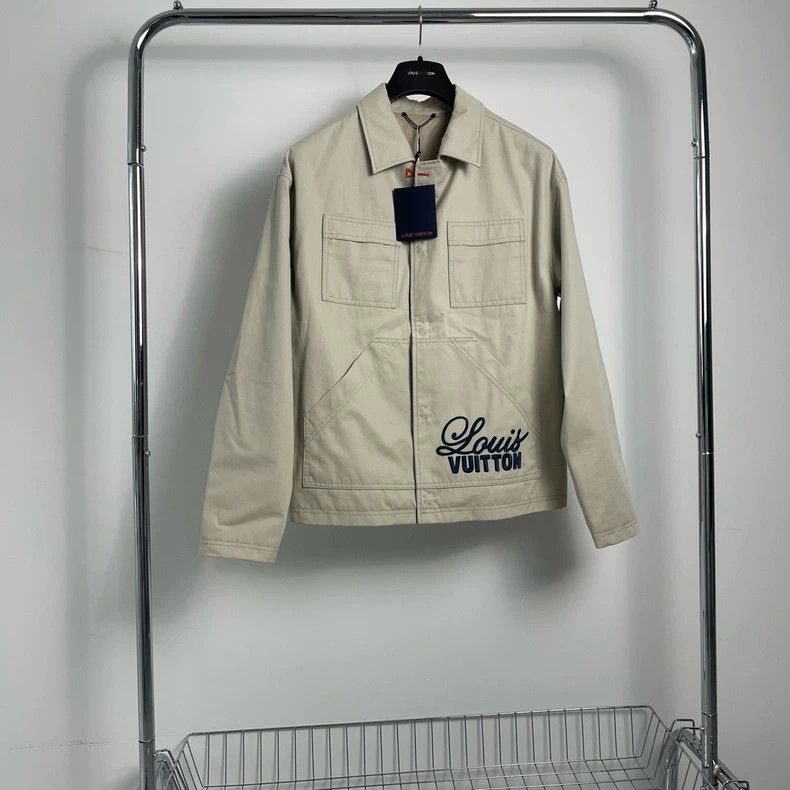 Louis Vuitton Louis Vuitton Embroidered Letter Jacket - dmc Size US M / EU 48-50 / 2 - 1 Thumbnail