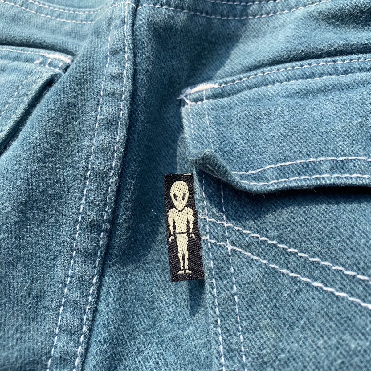 Alien Workshop × Girl Skateboards × Hook-Ups VINTAGE ALIEN WORKSHOP SKATEBOARDS PANTS BAGGY FIT Size US 30 / EU 46 - 3 Thumbnail