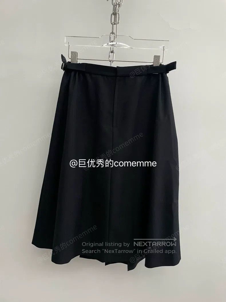 Other Comme Des Garcons size S Basic black pleated skirt with me Size 23" - 4 Thumbnail