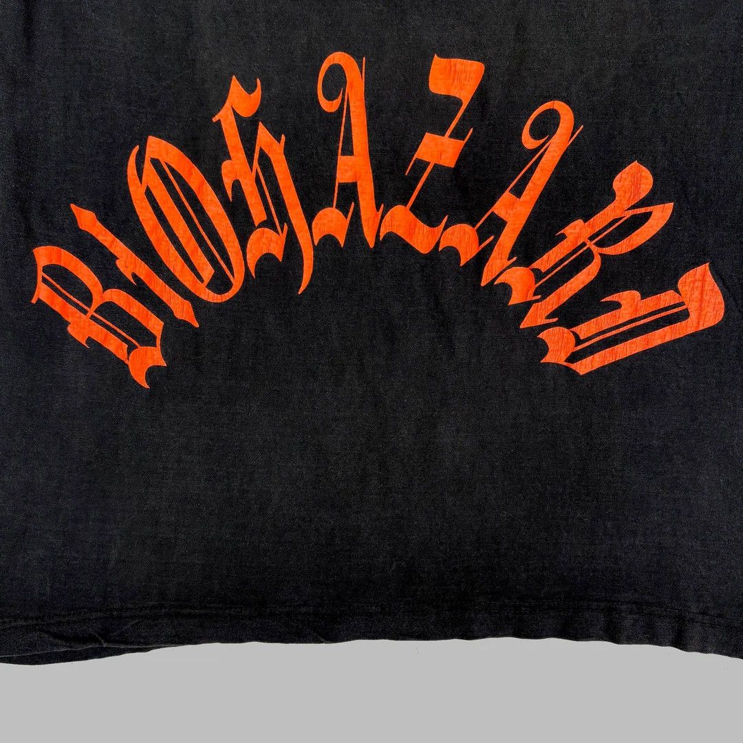 Band Tees Biohazard 1994 90s Vintage Down For Life Band Tour T-Shirt Size US XL / EU 56 / 4 - 3 Thumbnail