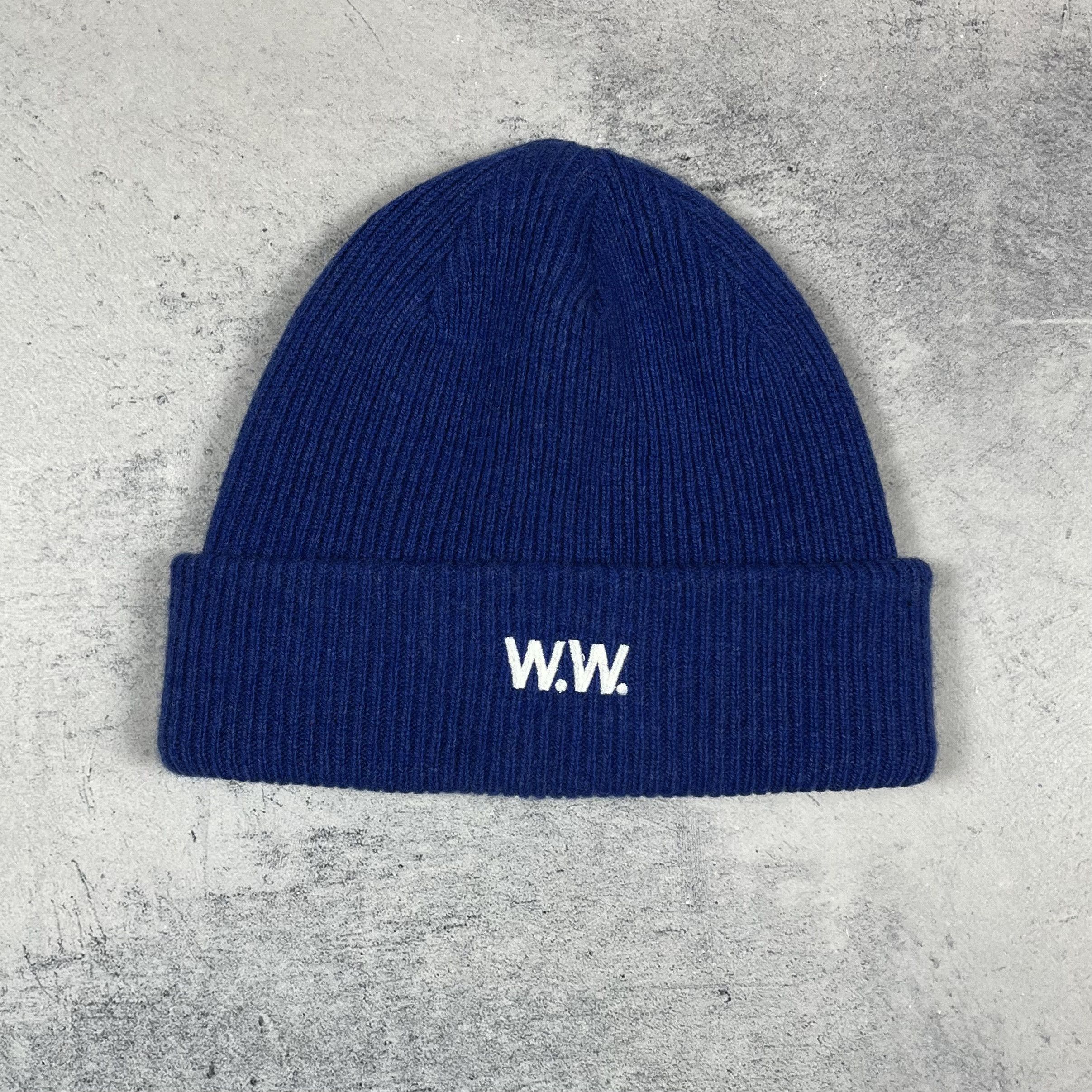 Wood Wood Wood Wood Mande Ribbed Wool Beanie Hat Size ONE SIZE - 2 Thumbnail