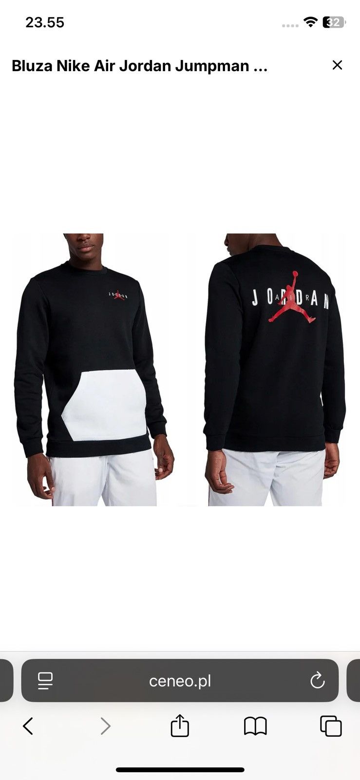 Nike Nike air jordan sweatshirt Size US M / EU 48-50 / 2 - 3 Thumbnail