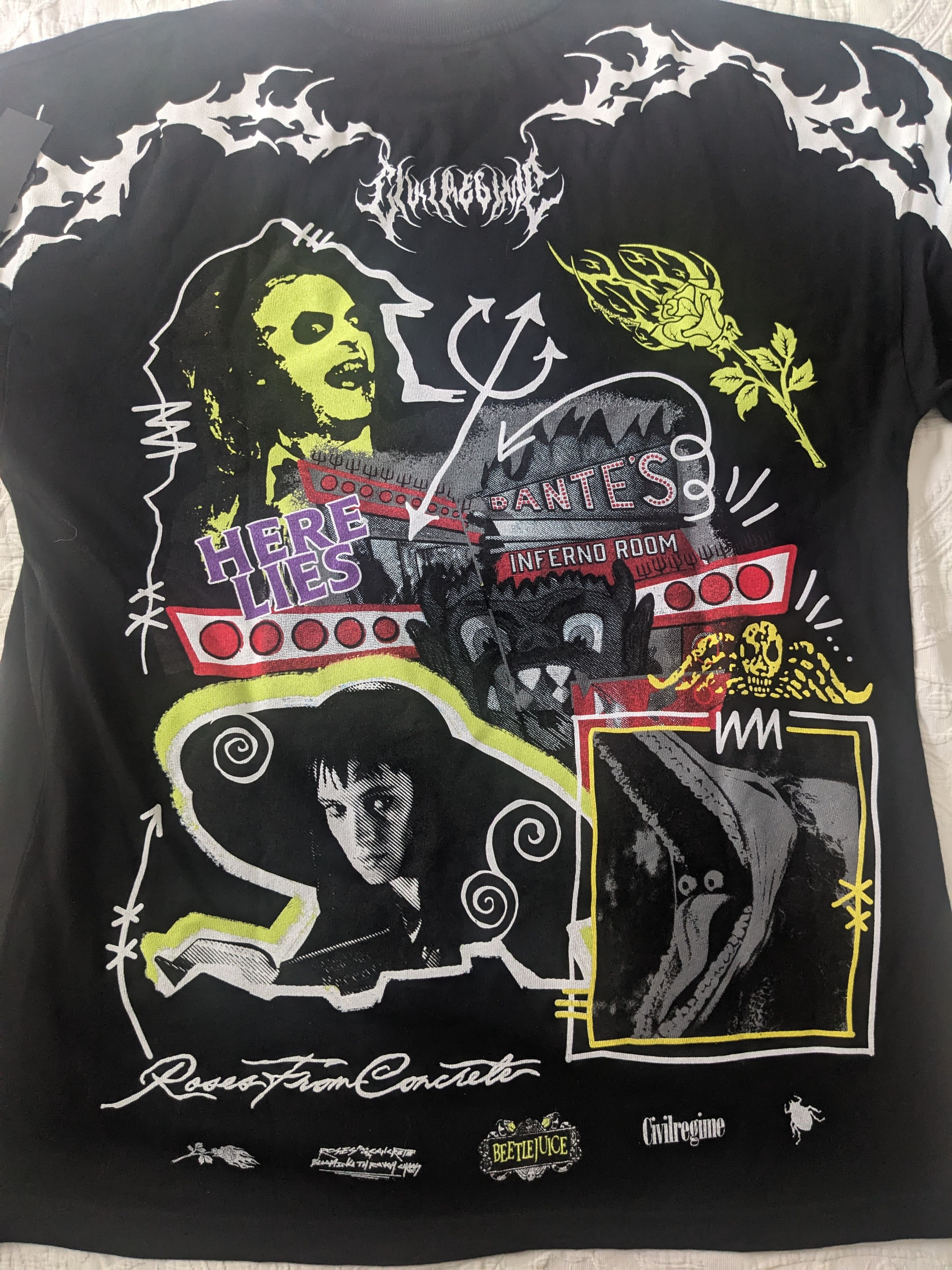 Civil Regime Civil Regime X Beetlejuice Collaboration T-Shirt Size US S / EU 44-46 / 1 - 8 Thumbnail