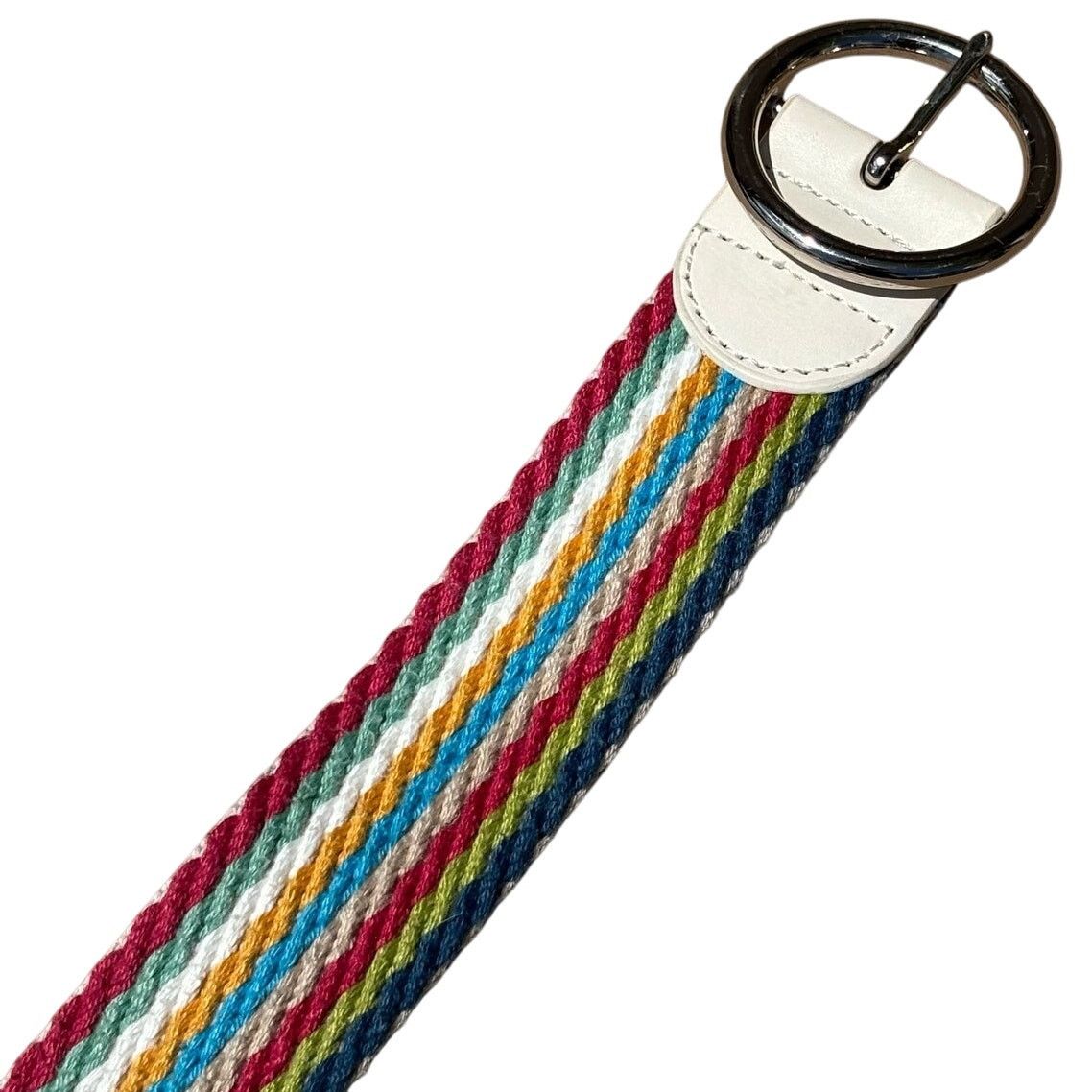 Other Blue & Pink Striped Men's Belt Size ONE SIZE - 5 Thumbnail