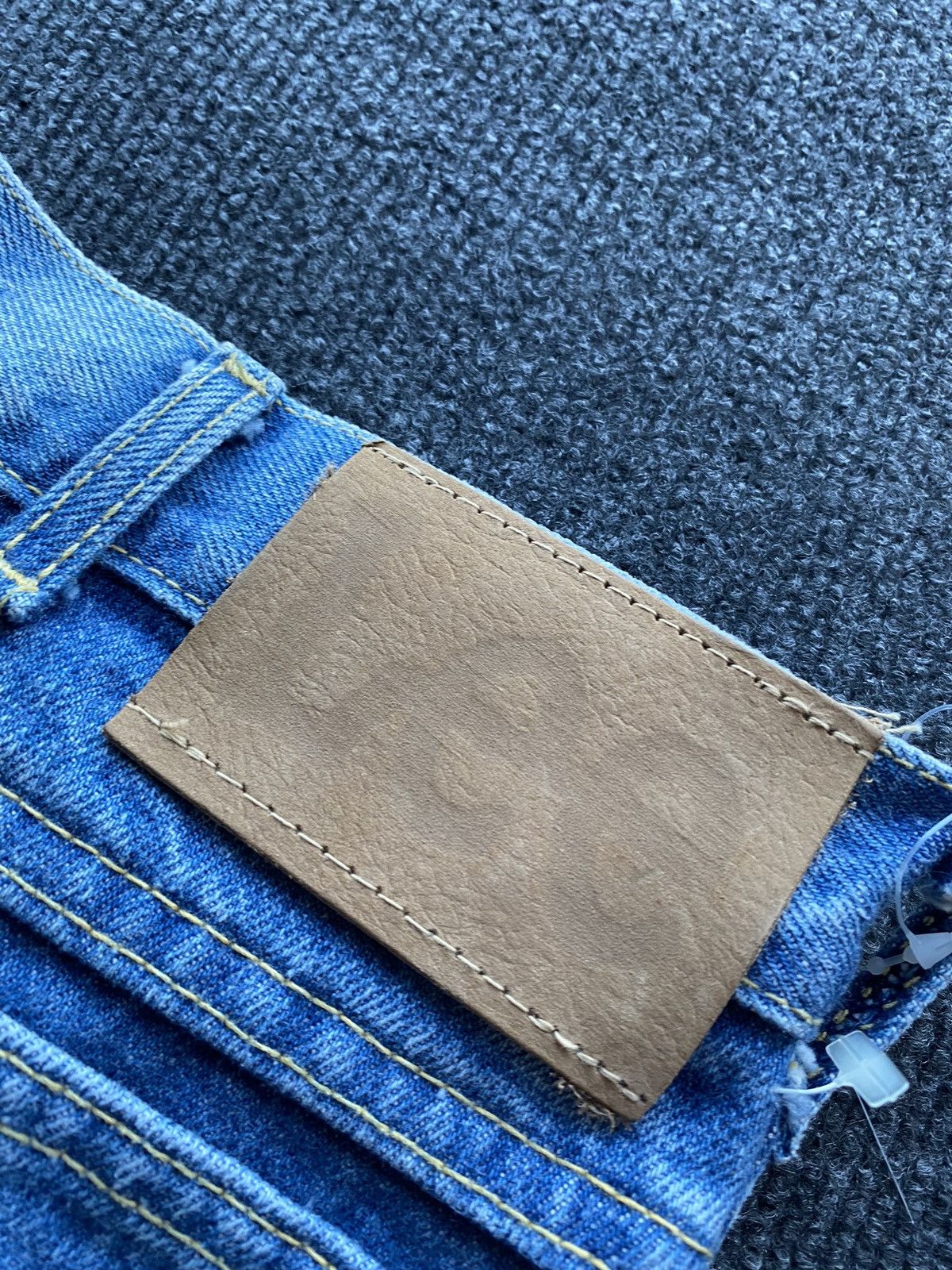 Lee 🔥80s Lee riders archive union made blue washed light jeans Size US 36 / EU 52 - 20 Thumbnail