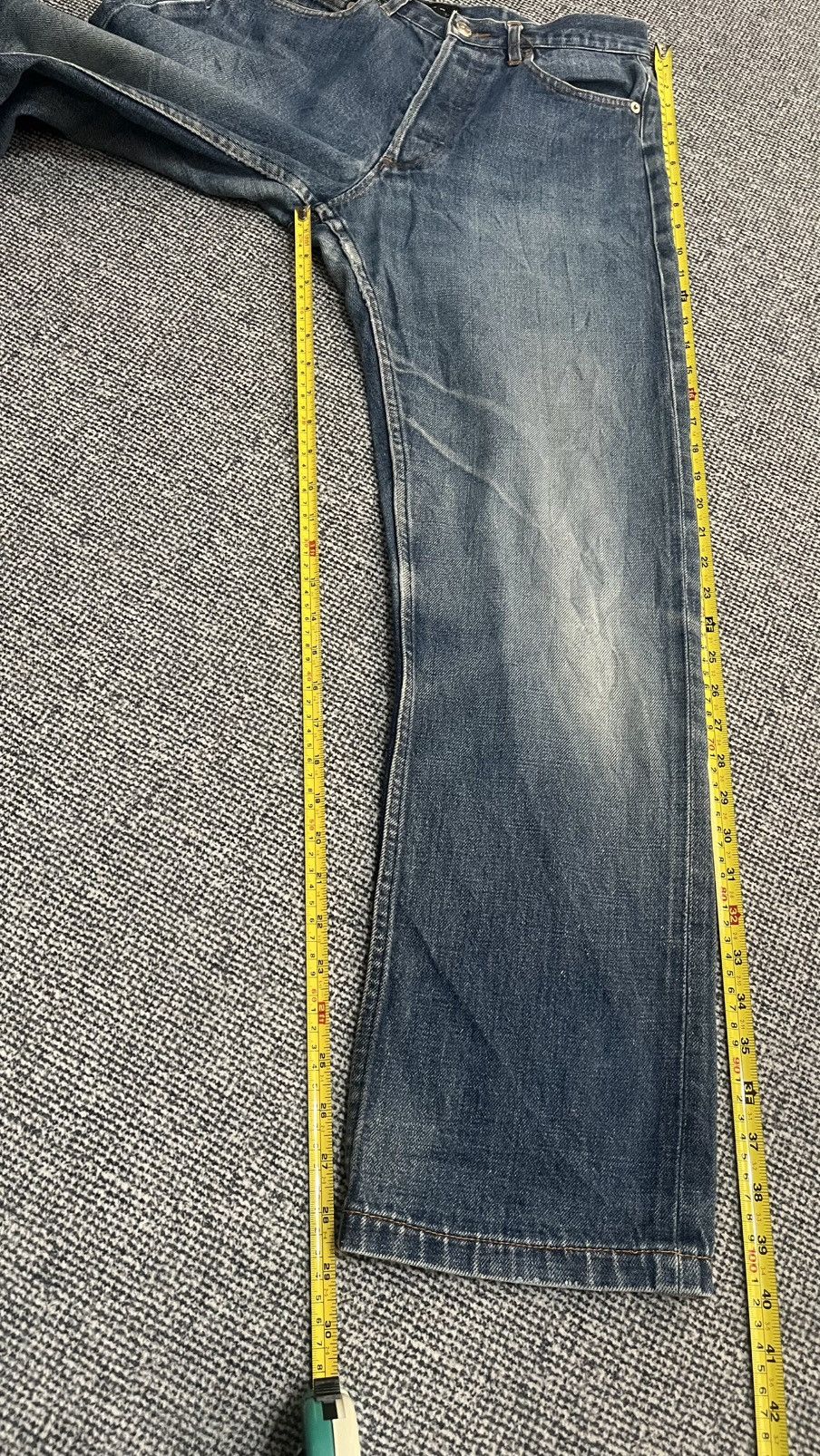 A.P.C. Vintage APC Distressed APC Selvedge jeans Size US 30 / EU 46 - 11 Thumbnail