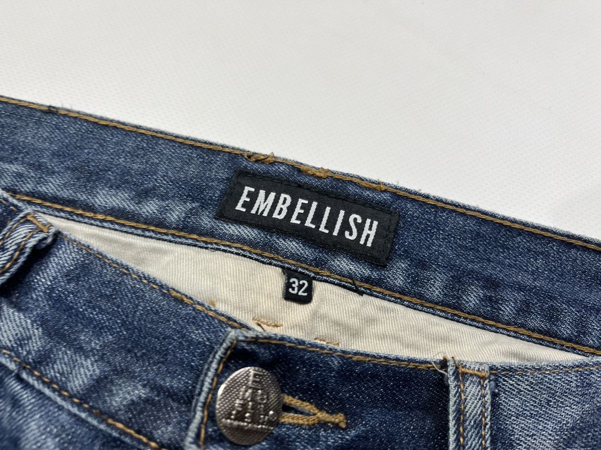 Embellish Embellish biker denim pant Size US 32 / EU 48 - 6 Thumbnail