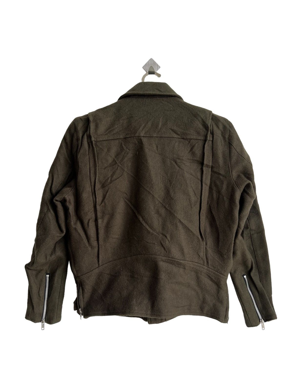 Yasuyuki Ishii Double Collar Ziper Wool Biker Perfecto Jacket Royce Rasly Size US S / EU 44-46 / 1 - 6 Thumbnail