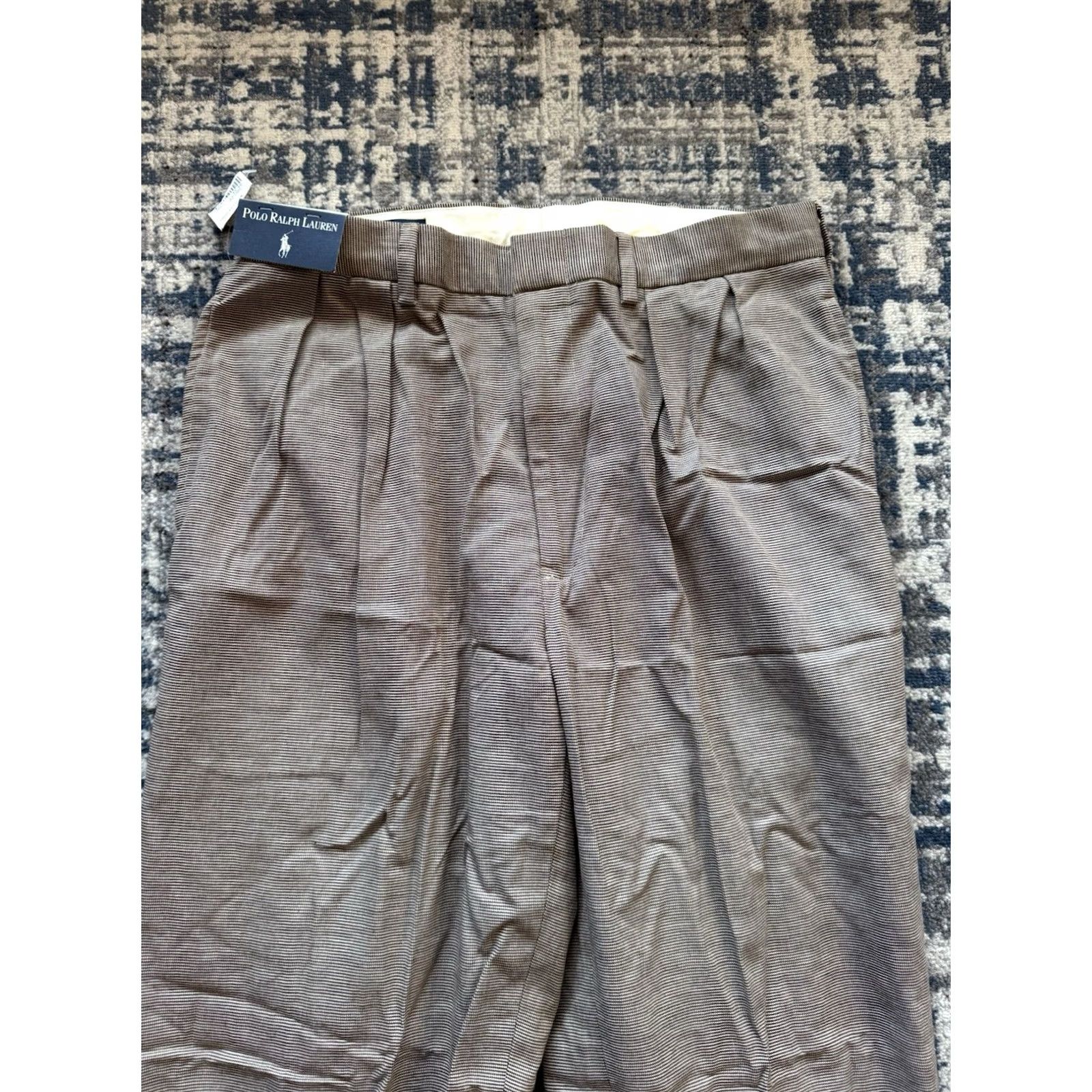Polo Ralph Lauren VINTAGE Polo Ralph Lauren The Siena Pant Pleated Classic Fit Dress Pants 32W 33L Size US XS / EU 42 / 0 - 5 Thumbnail
