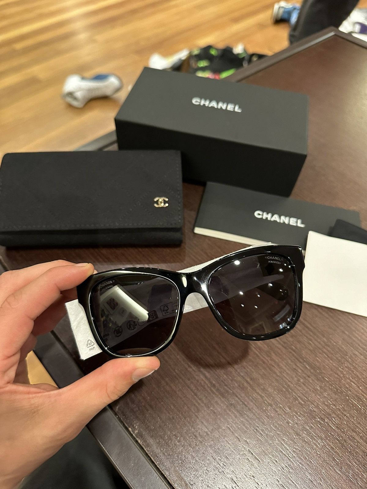 Chanel polarized sunglasses