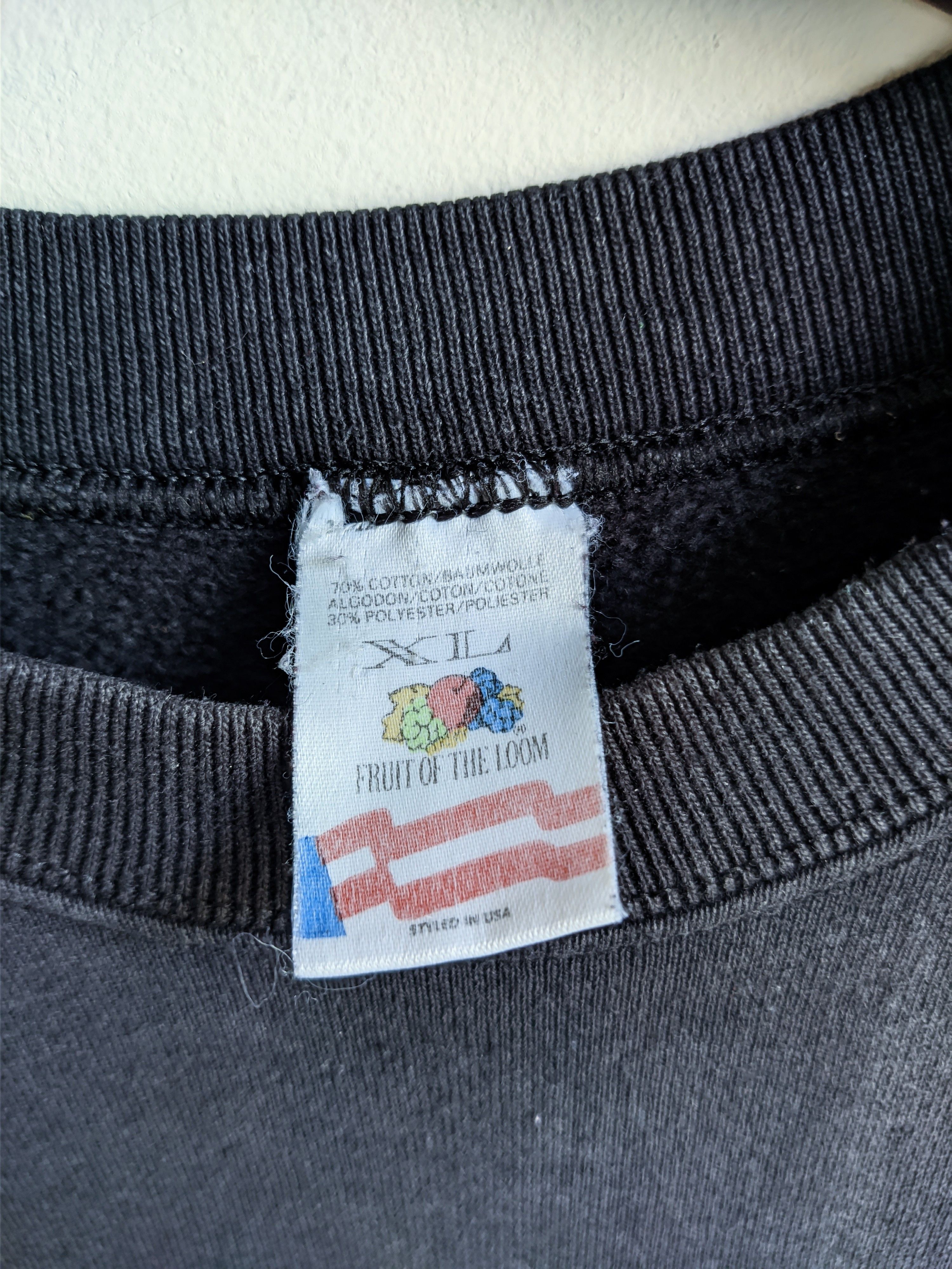 Fruit Of The Loom Vintage sweatshirt fruit of the loom y2k Size US XL / EU 56 / 4 - 2 Thumbnail